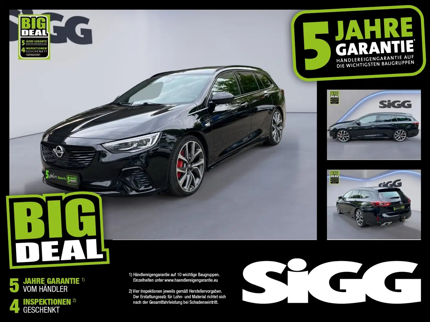 Opel Insignia B Sports Tourer 2.0 CDTI GSi ACC FLA Noir - 1