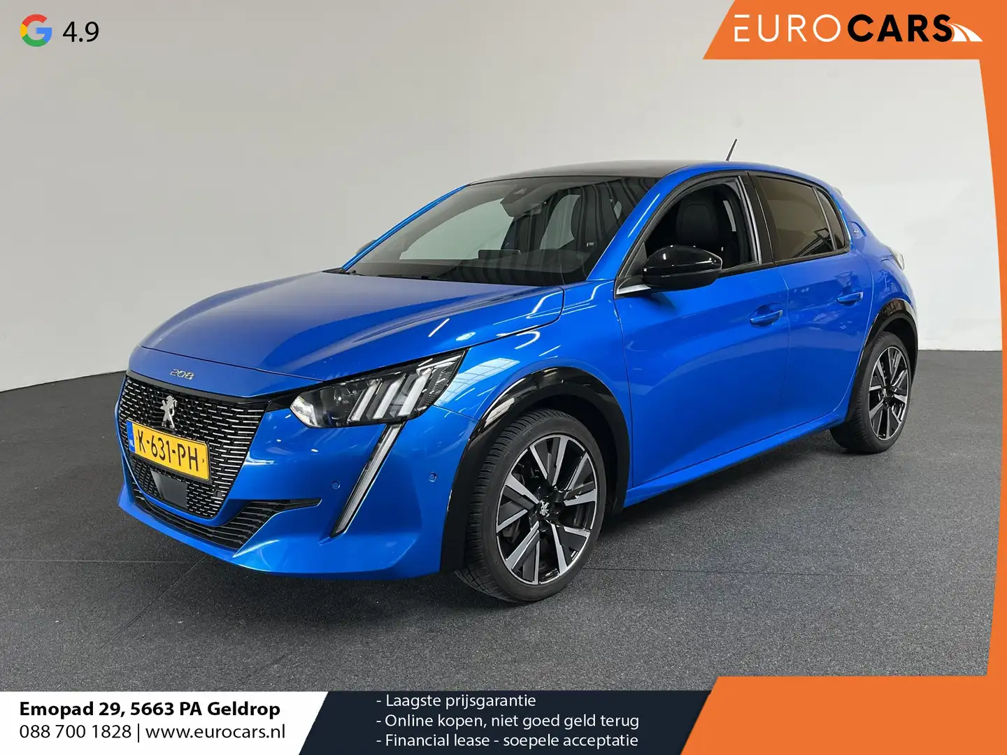 Peugeot 208 1.2 PureTech 100pk GT Panorama dak Navigatie Camer Azul - 1