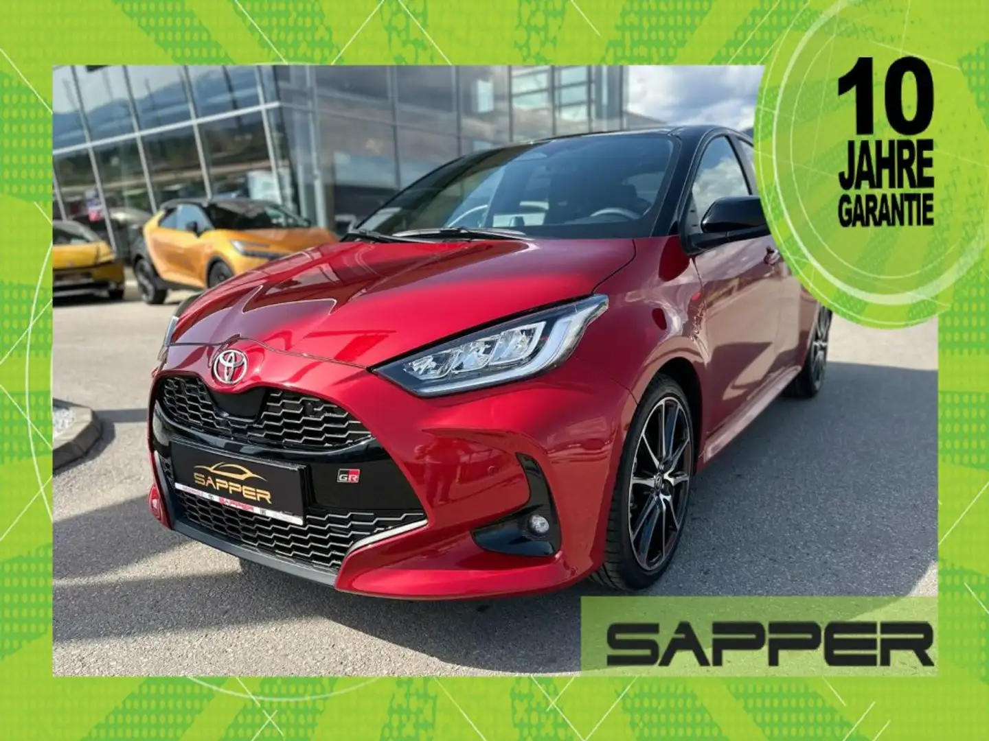 Toyota Yaris 1,5 VVT-i Hybrid GR Sport Schwarz - 1