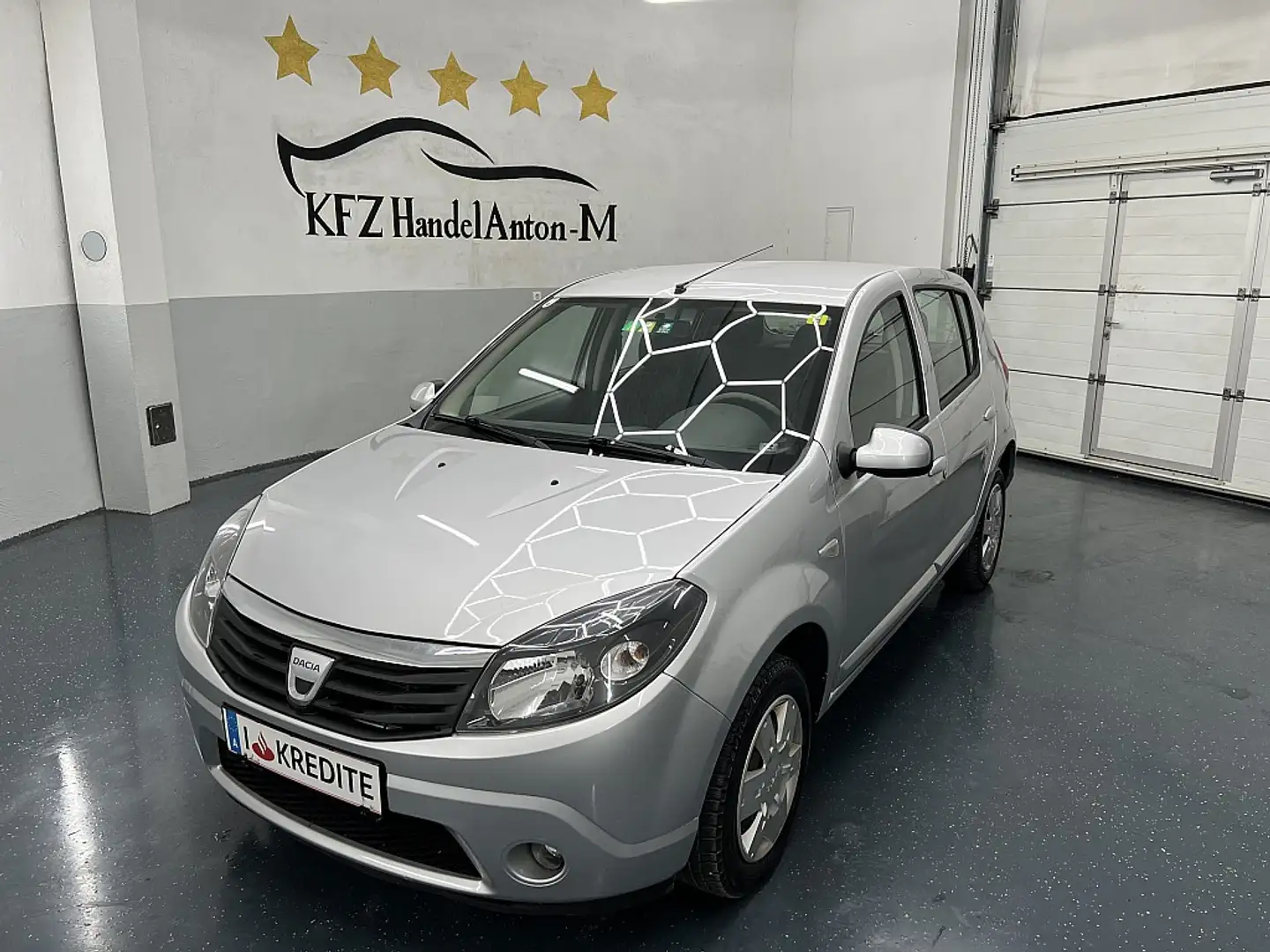 Dacia Sandero Black Line 1,2 16V * HW * SOFORT FINANZIERUNG &... Grigio - 1