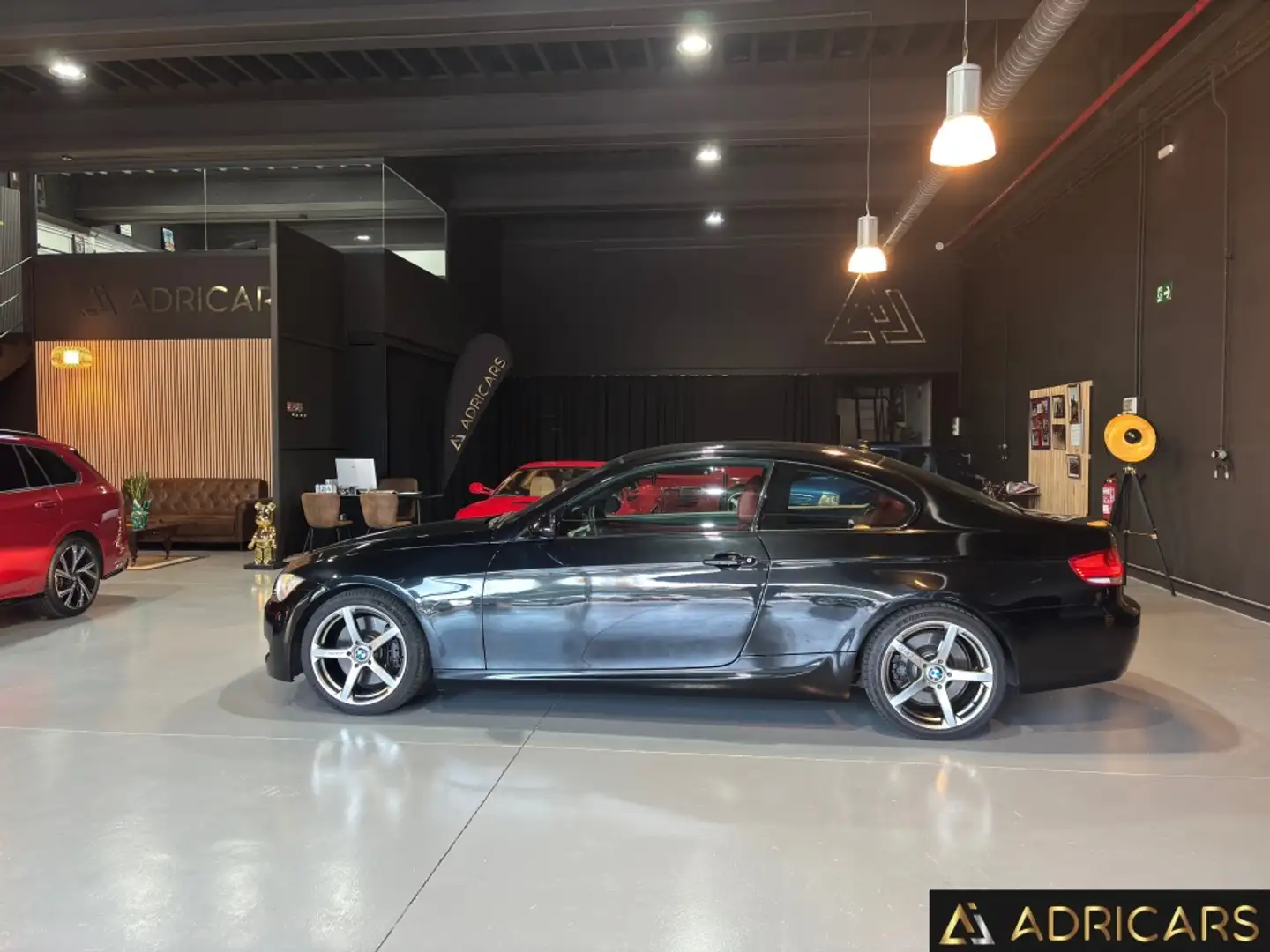 BMW 335 335dA Coupé Negro - 1
