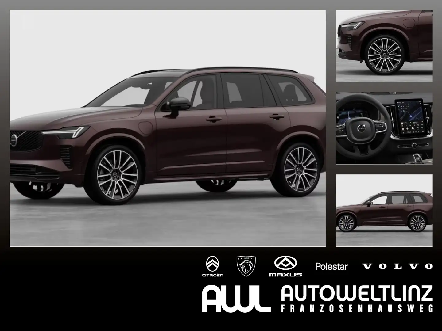 Volvo XC90 T8 EAWD PHEV ULTRA DARK Lageraktion -25% Rot - 1