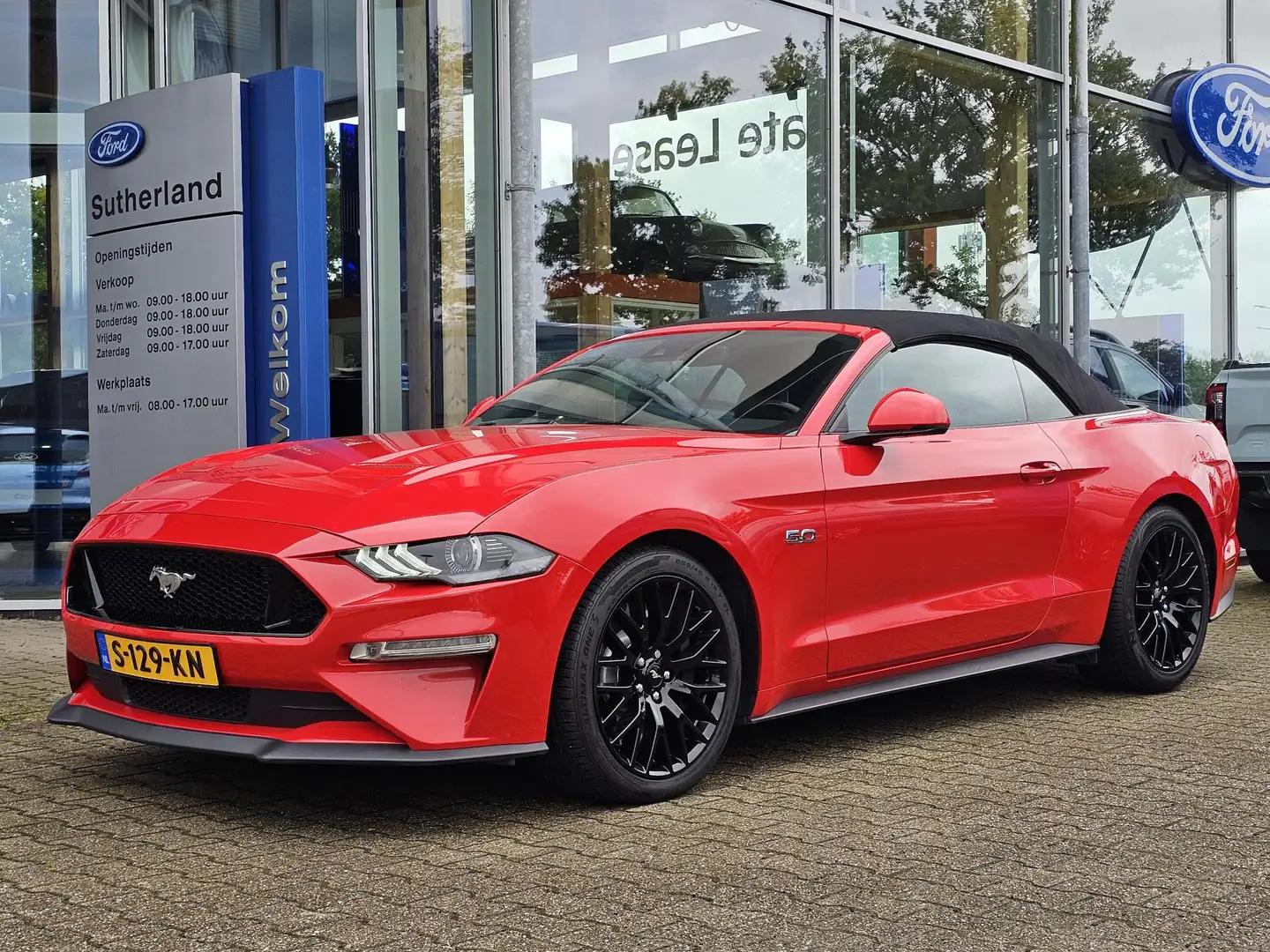 Ford Mustang Convertible 5.0 V8 GT | Dealeronderhouden | B&O Au Rouge - 2