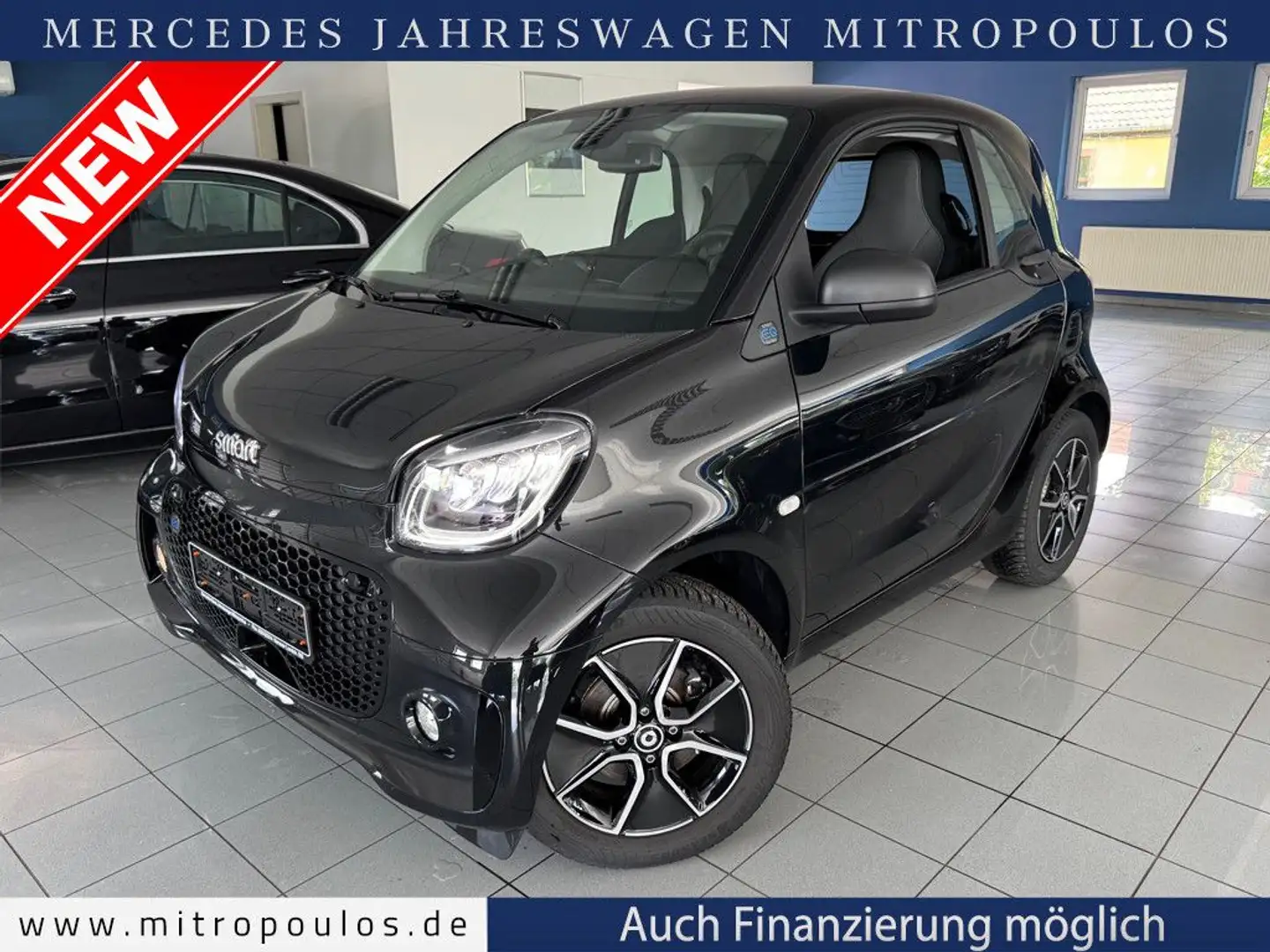 smart forTwo coupe EQ*22kW*Exclusive*Kamera Noir - 1