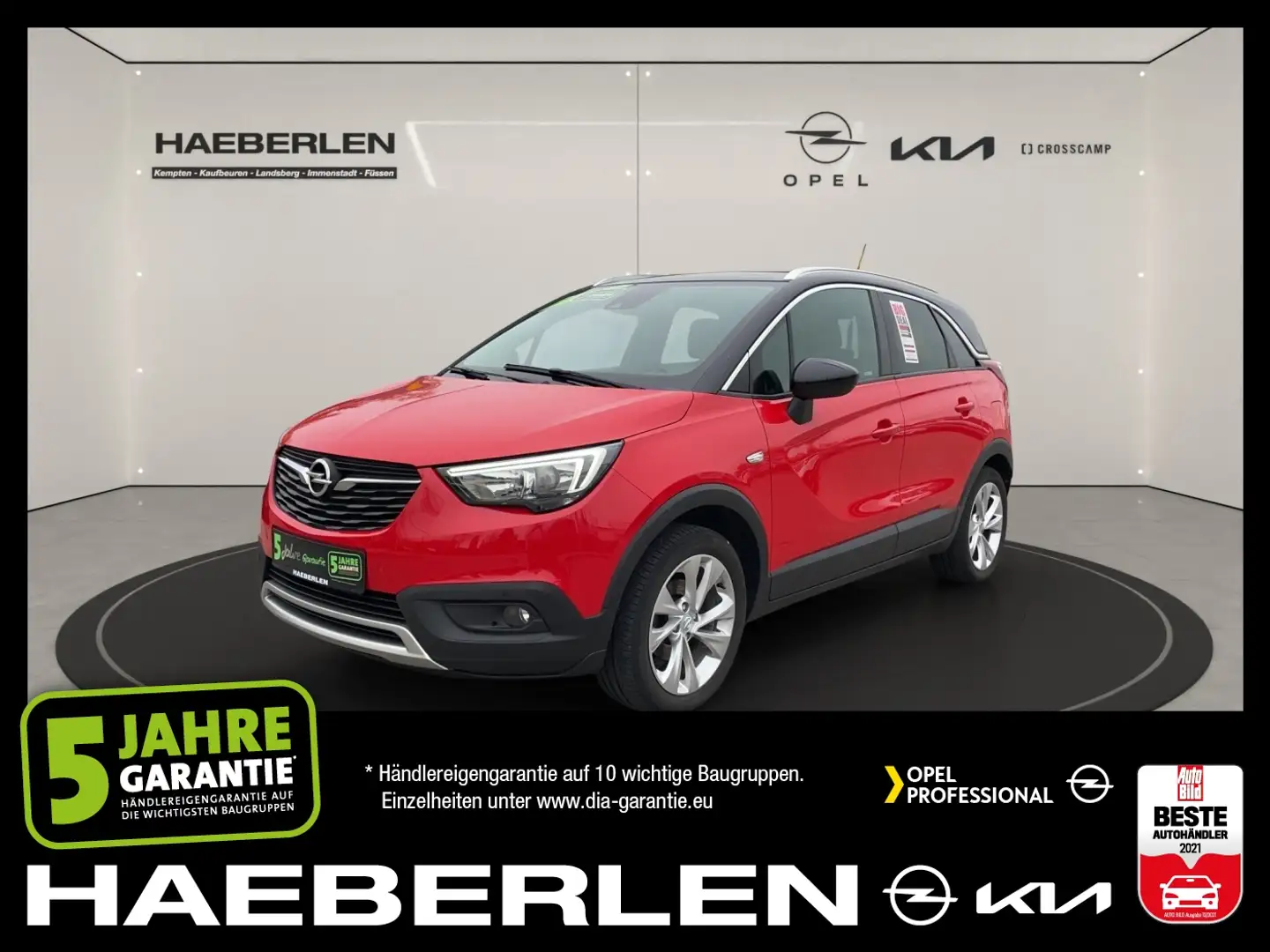 Opel Crossland 1.2 INNOVATION *PDC*Sitz-/Lkrdh*AHK* Piros - 1