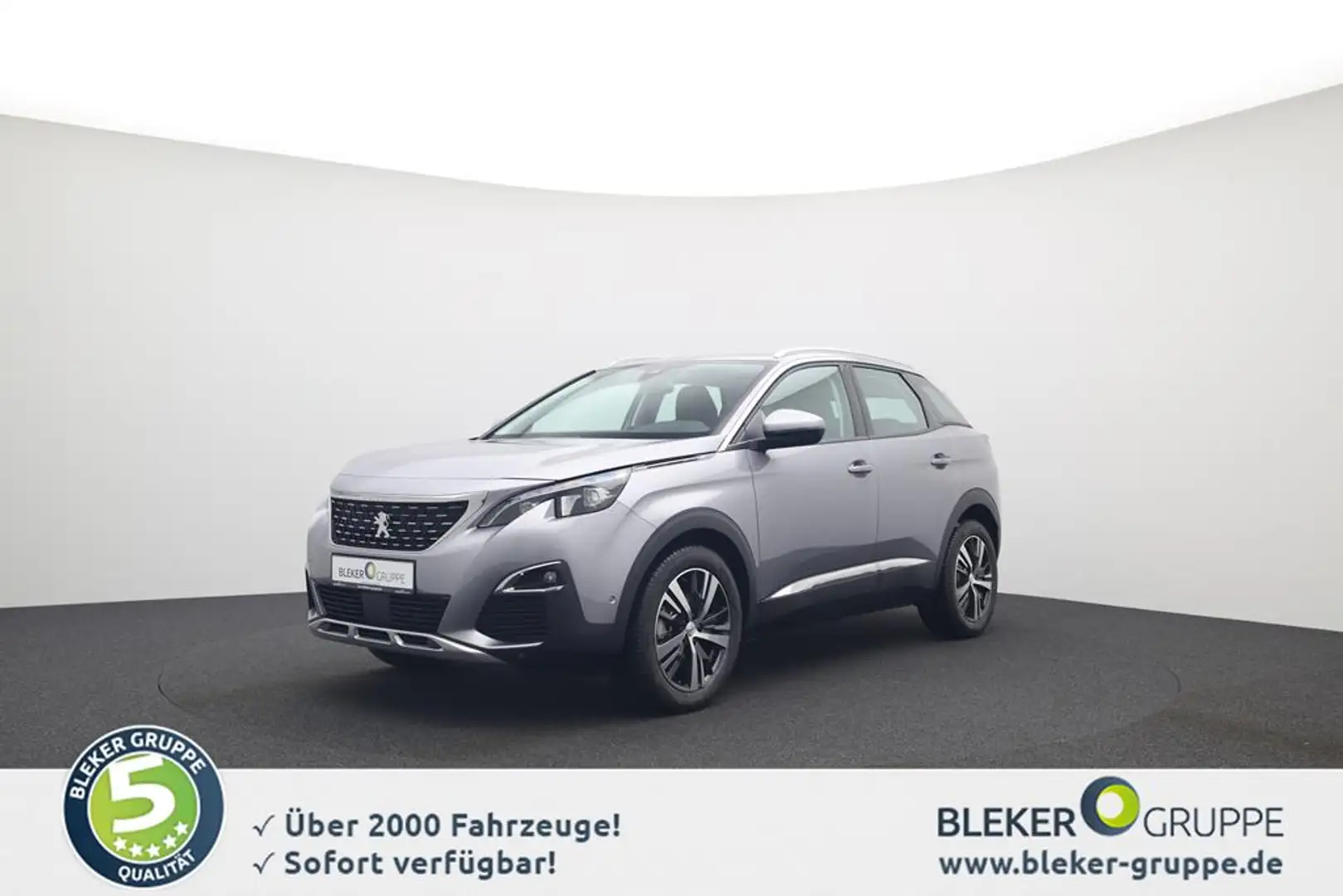 Peugeot 3008 PureTech 130 Allure Automatik Zilver - 1