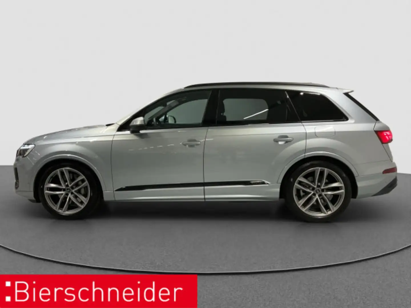 Audi Q7 55 TFSI e qu 2x S-Line Black AHK MATRIX PANO Silber - 2