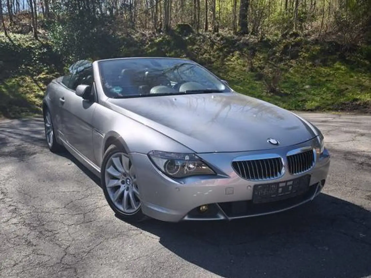 BMW 645 6er Cabrio Ci Silber - 1