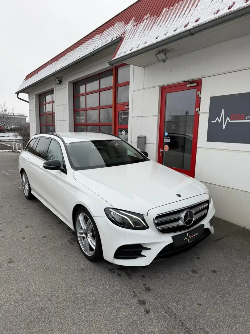 Mercedes-Benz E 350 E 350d T BlueTEC Aut. Blanc - 1