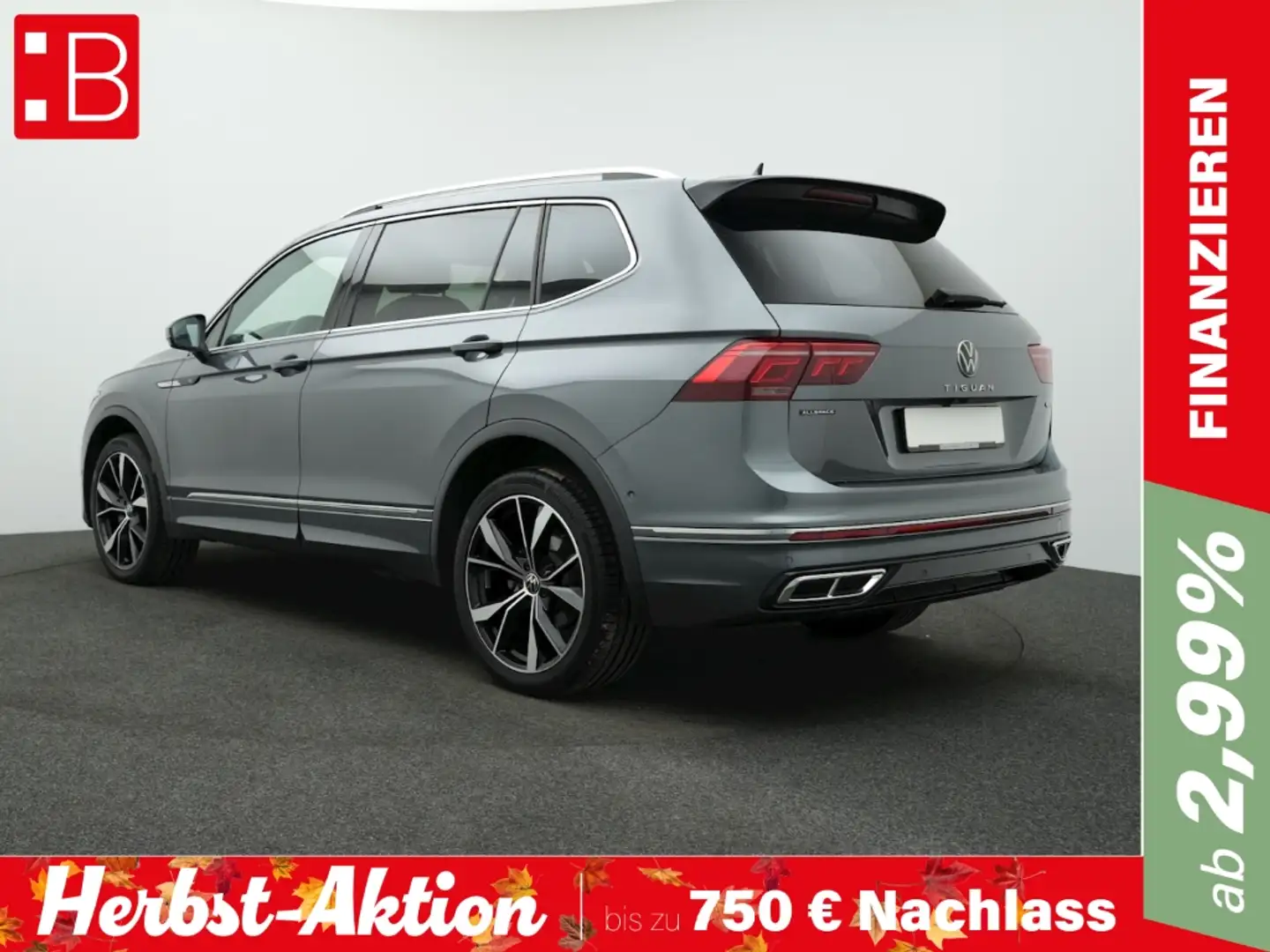 Volkswagen Tiguan Allspace 2.0 TSI DSG 4Mo. R-Line 7-S. PANO AHK 20 MISANO AR Grau - 1