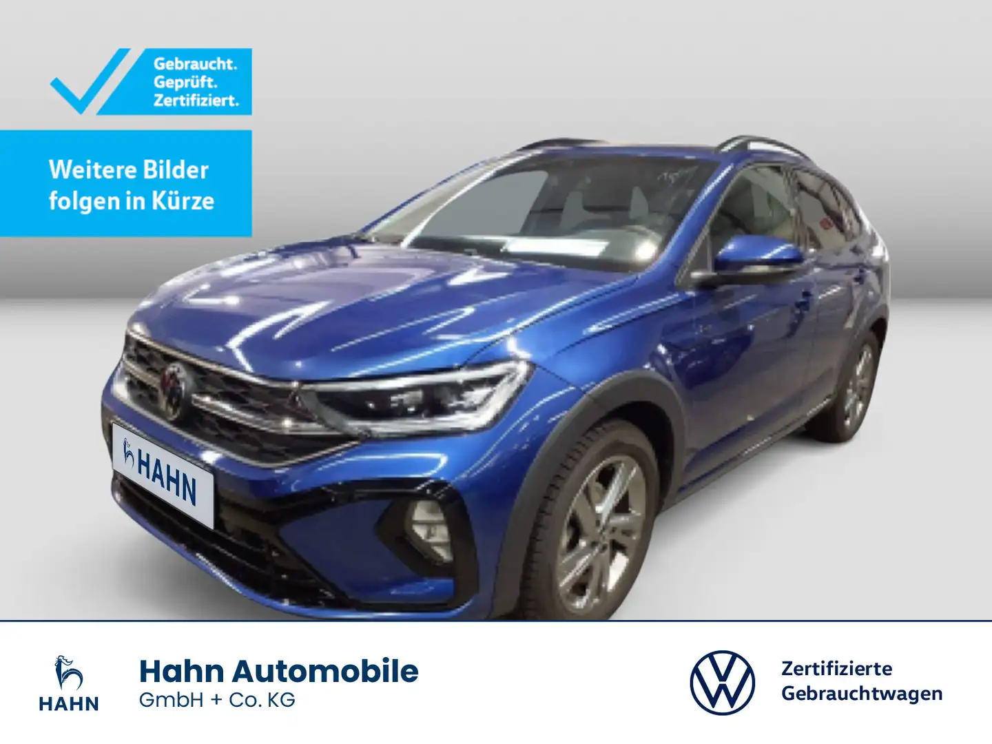 Volkswagen Taigo R-Line 1.5TSI ACC CAM MATRIX NAVI SITZHEIZ Bleu - 1