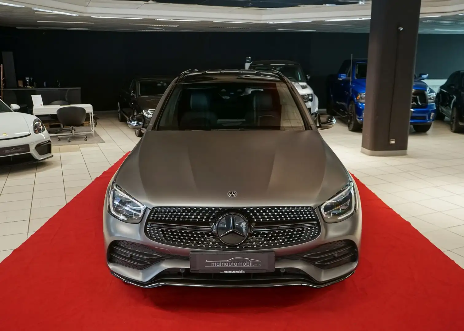 Mercedes-Benz GLC 400 d 4Matic AMG LED MBUX JungeSterneGaranti Gris - 2