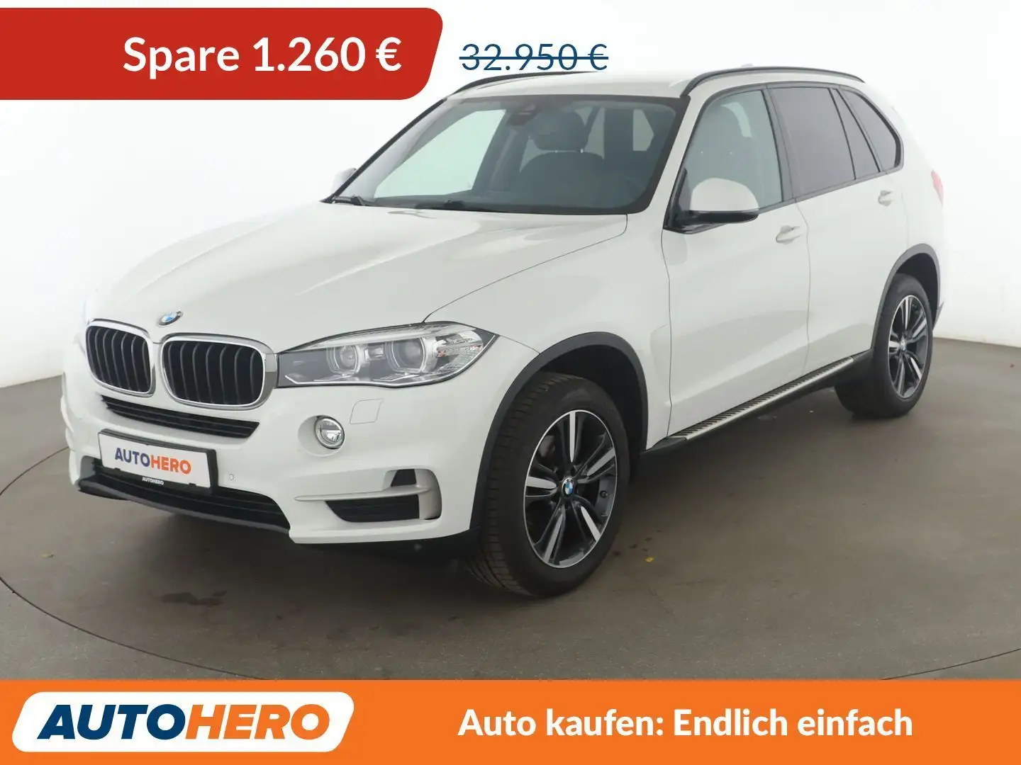 BMW X5 xDrive 30d Aut.*NAVI*XENON*TEMPO*CAM*PDC*SHZ* Blanc - 1