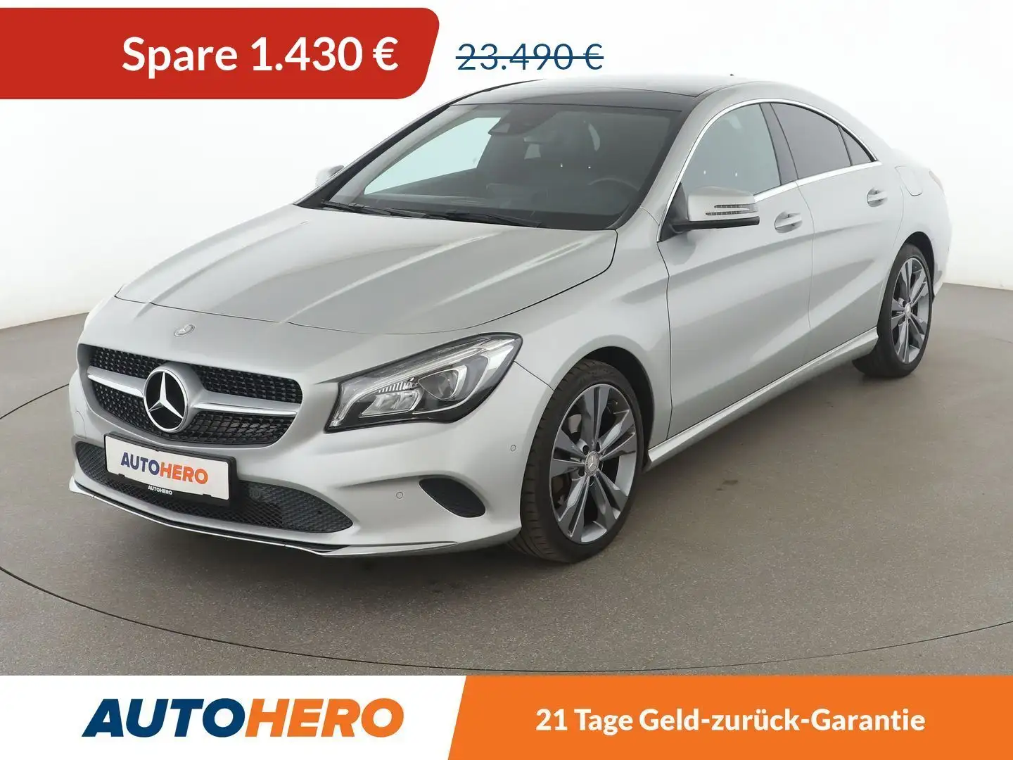 Mercedes-Benz CLA 220 d Urban Aut.*NAVI*LED*PDC*SHZ*TEMPO*KLIMA*GARANTIE Grau - 1