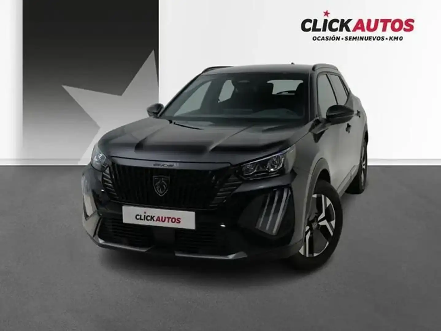 Peugeot 2008 1.2 145CV Allure  Hybrid eDCS6 Negro - 1