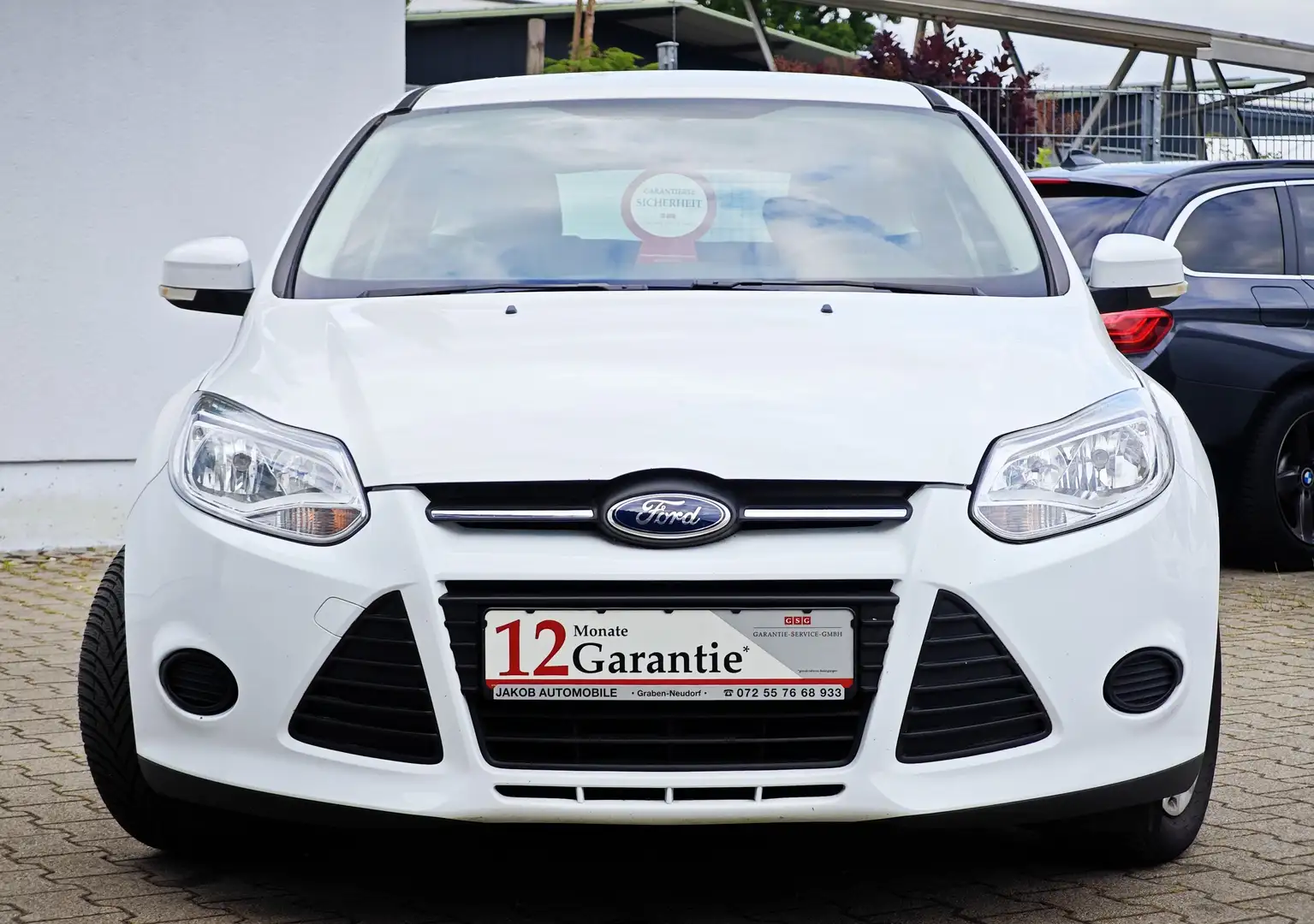 Ford Focus TÜV Neu a.Spiegel elektr. heizbar Klima Scheck Weiß - 2