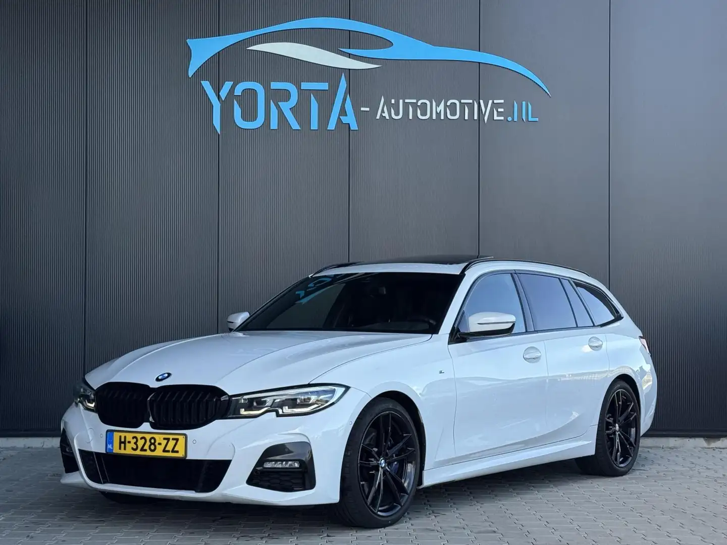 BMW 320 3-serie Touring 320d High Executive Blanco - 1