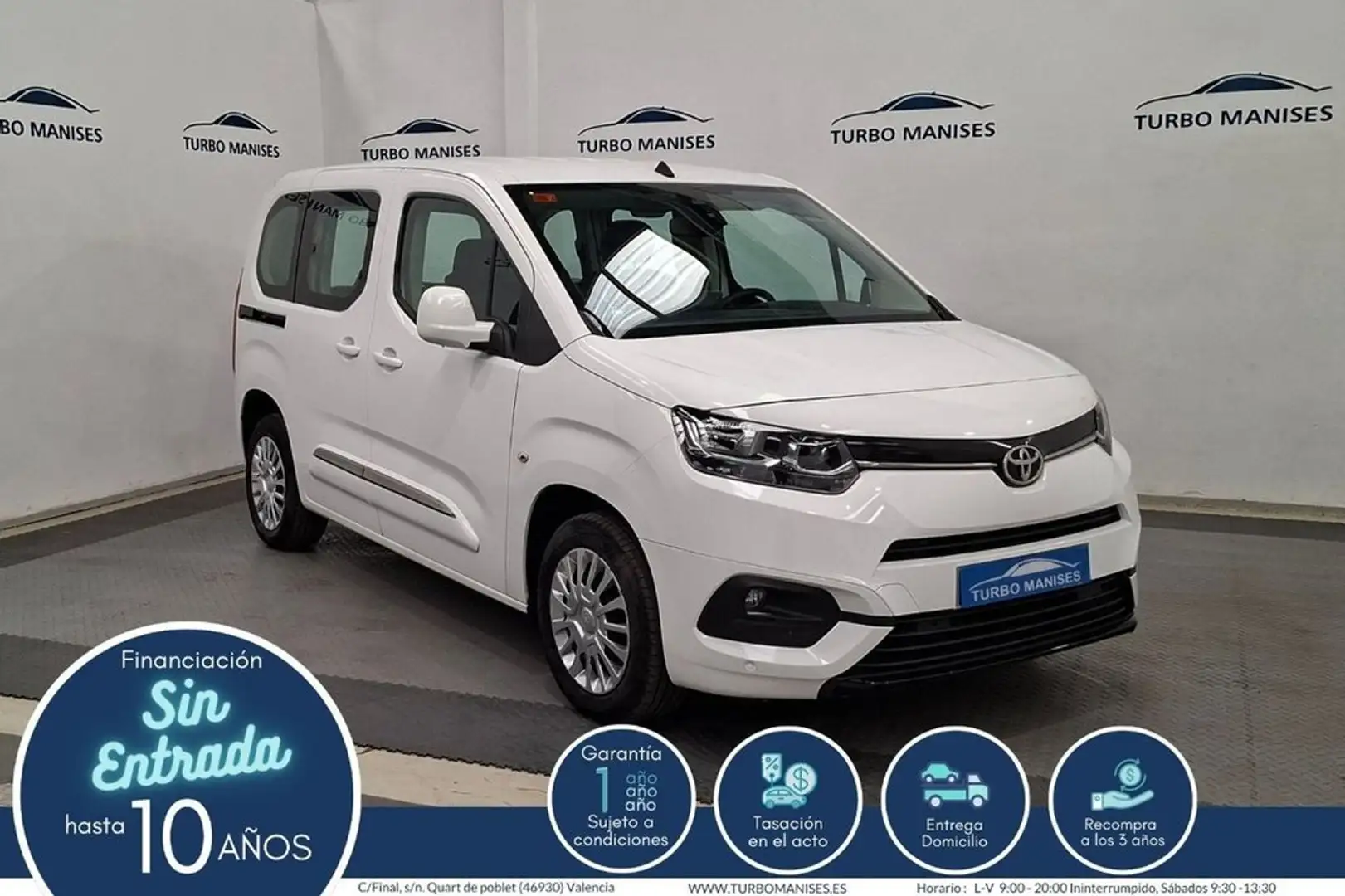 Toyota Proace City 1.5D 96kW (130CV) VX L1 Blanc - 1