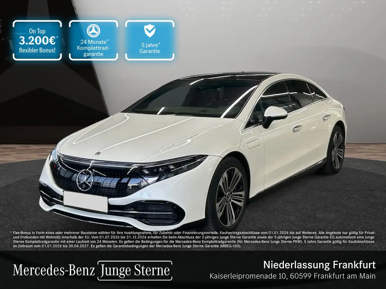Mercedes-Benz EQS 450 Avantgarde Fahrass WideScreen 360° Airmat — photo 1 of 15