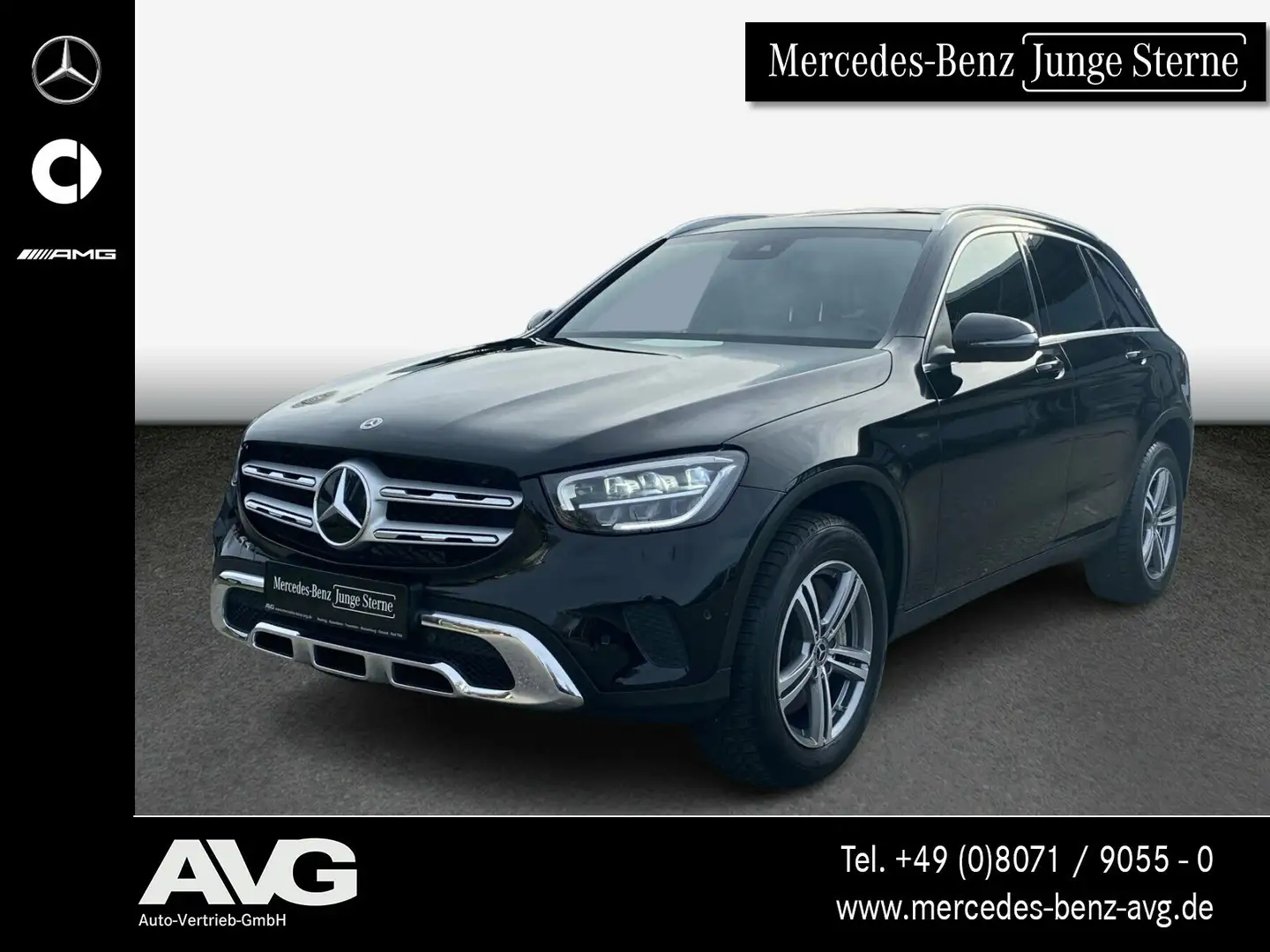 Mercedes-Benz GLC 300 GLC 300 de 4M Distronic AHK Business-P RFK LED Schwarz - 1