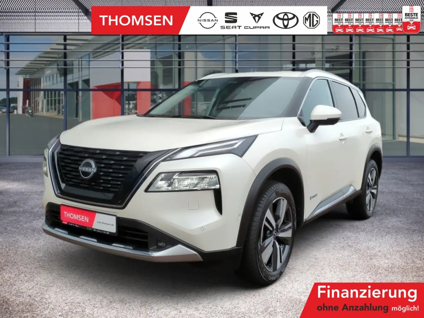 Nissan X-Trail 1.5 VC-T e-Power e-4orce Tekna Navi ACC Weiß - 1