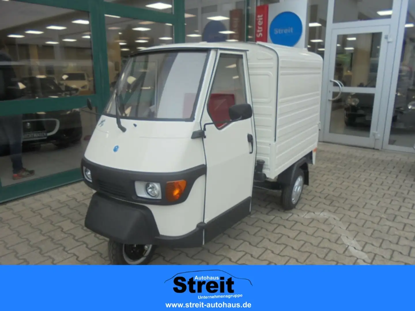 Piaggio Ape 50 Kasten weiß,auch als 25kmh erhältlich* Weiß - 1