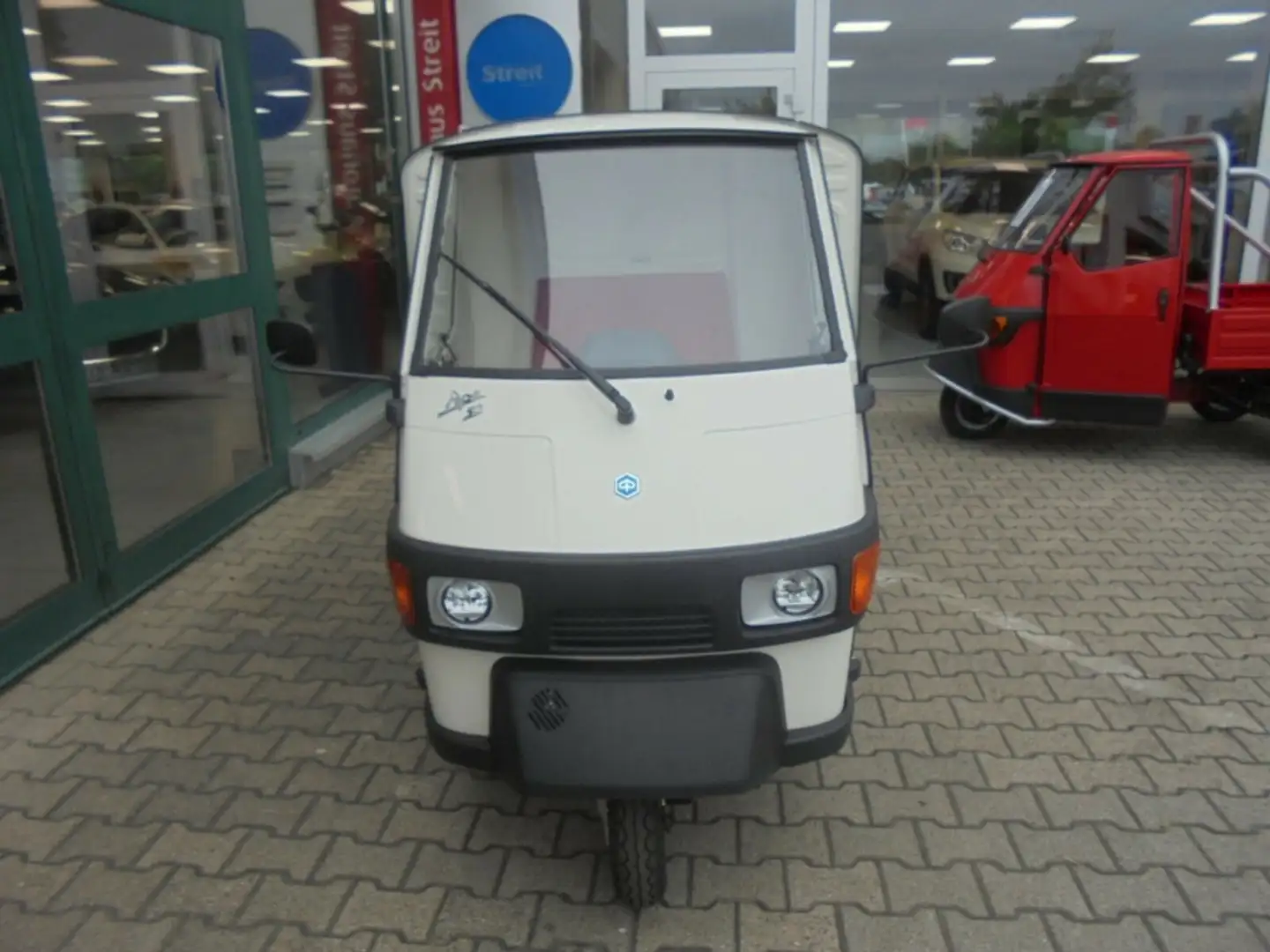 Piaggio Ape 50 Kasten weiß,auch als 25kmh erhältlich* Weiß - 2