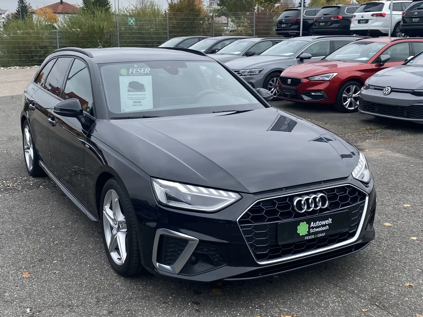 Audi A4 Avant 35TDI S tr. S line LED KAM eKLAPPE DAB 18" Noir - 2