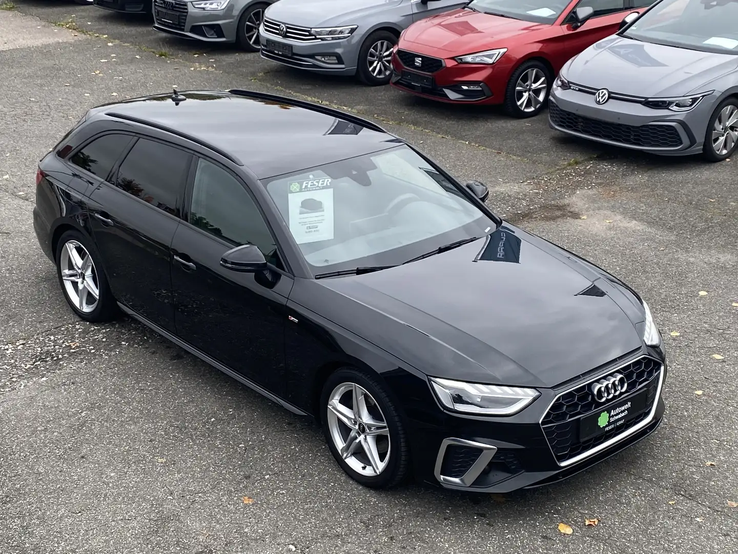 Audi A4 Avant 35TDI S tr. S line LED KAM eKLAPPE DAB 18" Noir - 1