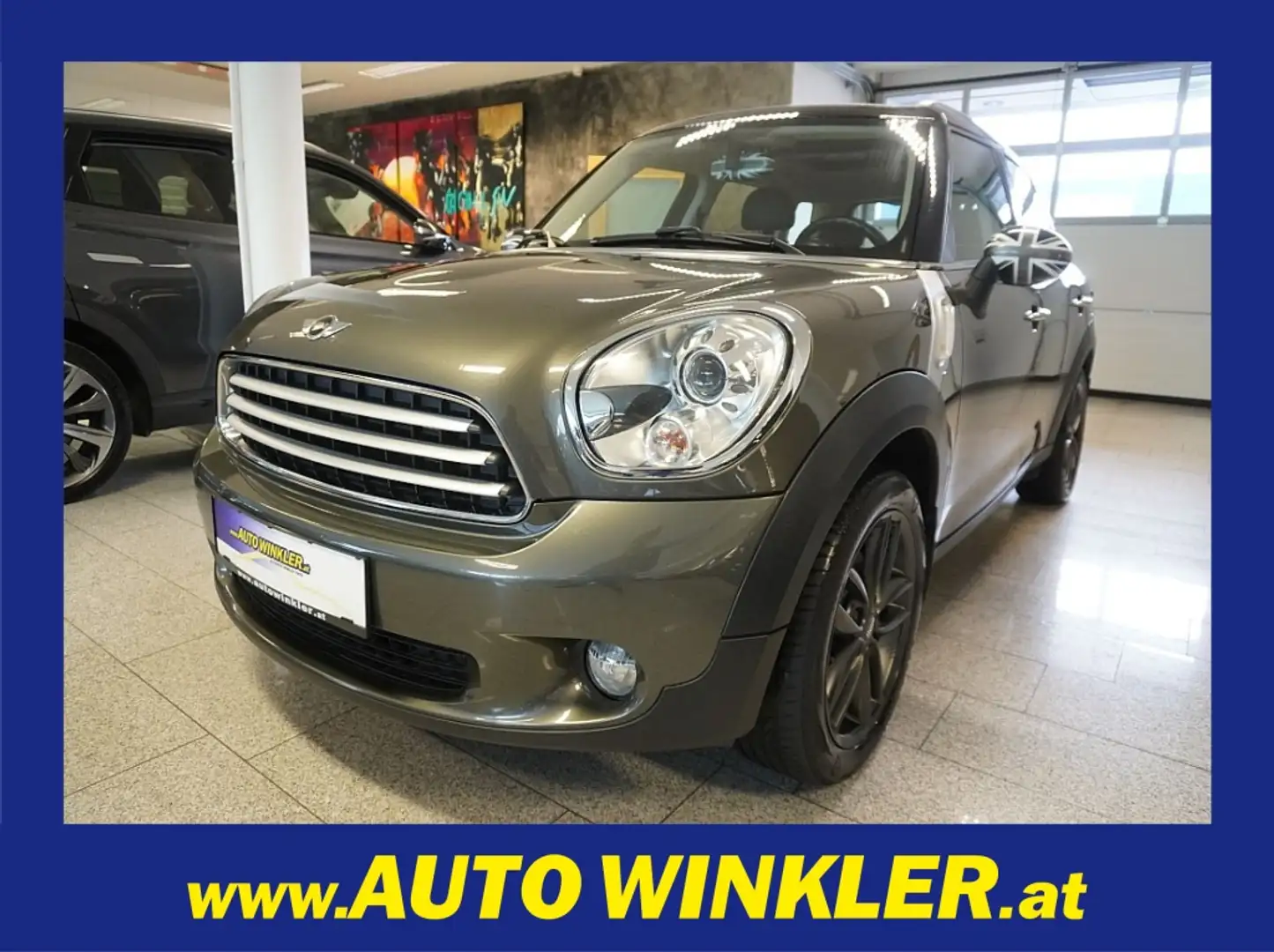 MINI Cooper D Countryman Cooper D All4 Aut. Navi/Panorama/Teilleder Plateado - 1