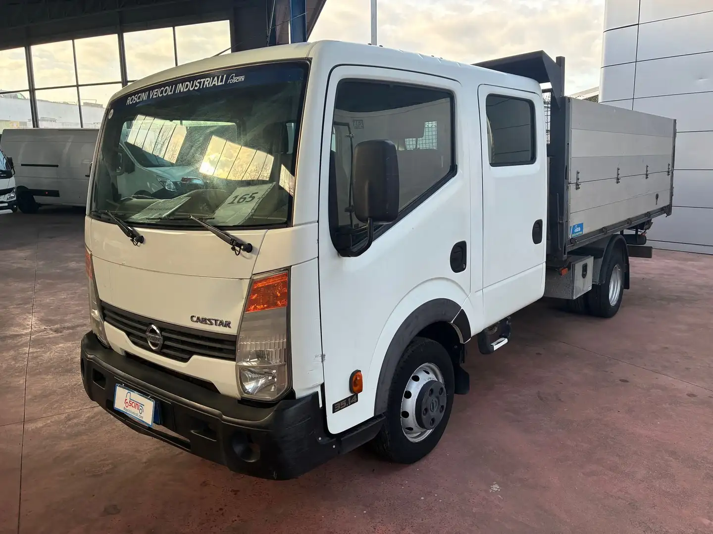 Nissan Cabstar Cabstar 35.14 DC 2.5 TDI 136CV   RIBALTABILE  TRI Blanc - 1