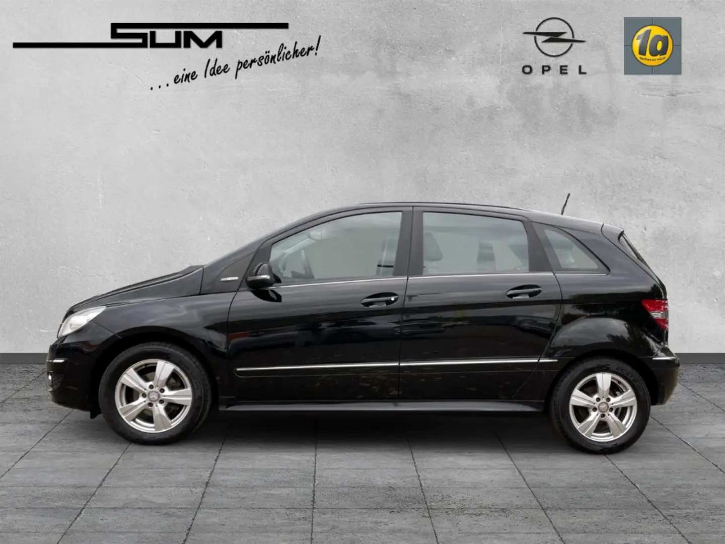 Mercedes-Benz B 170 SHZ Temp PDC v+h Klima Alu ZV Nebel Isofix Schwarz - 2