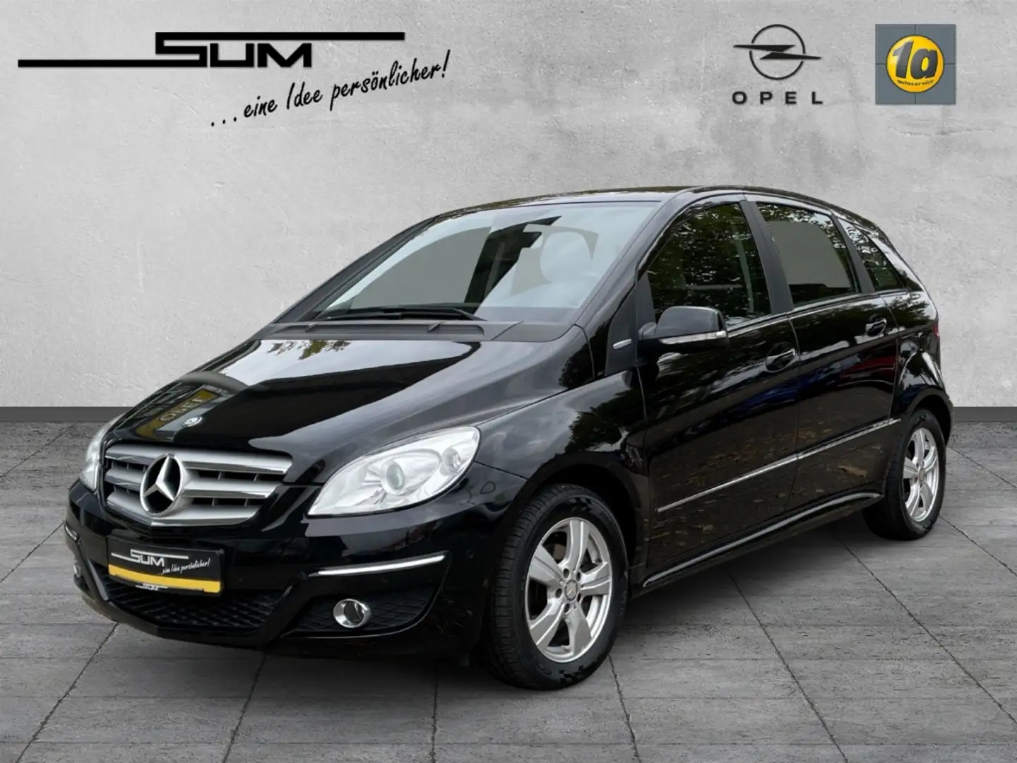 Mercedes-Benz B 170 SHZ Temp PDC v+h Klima Alu ZV Nebel Isofix Schwarz - 1