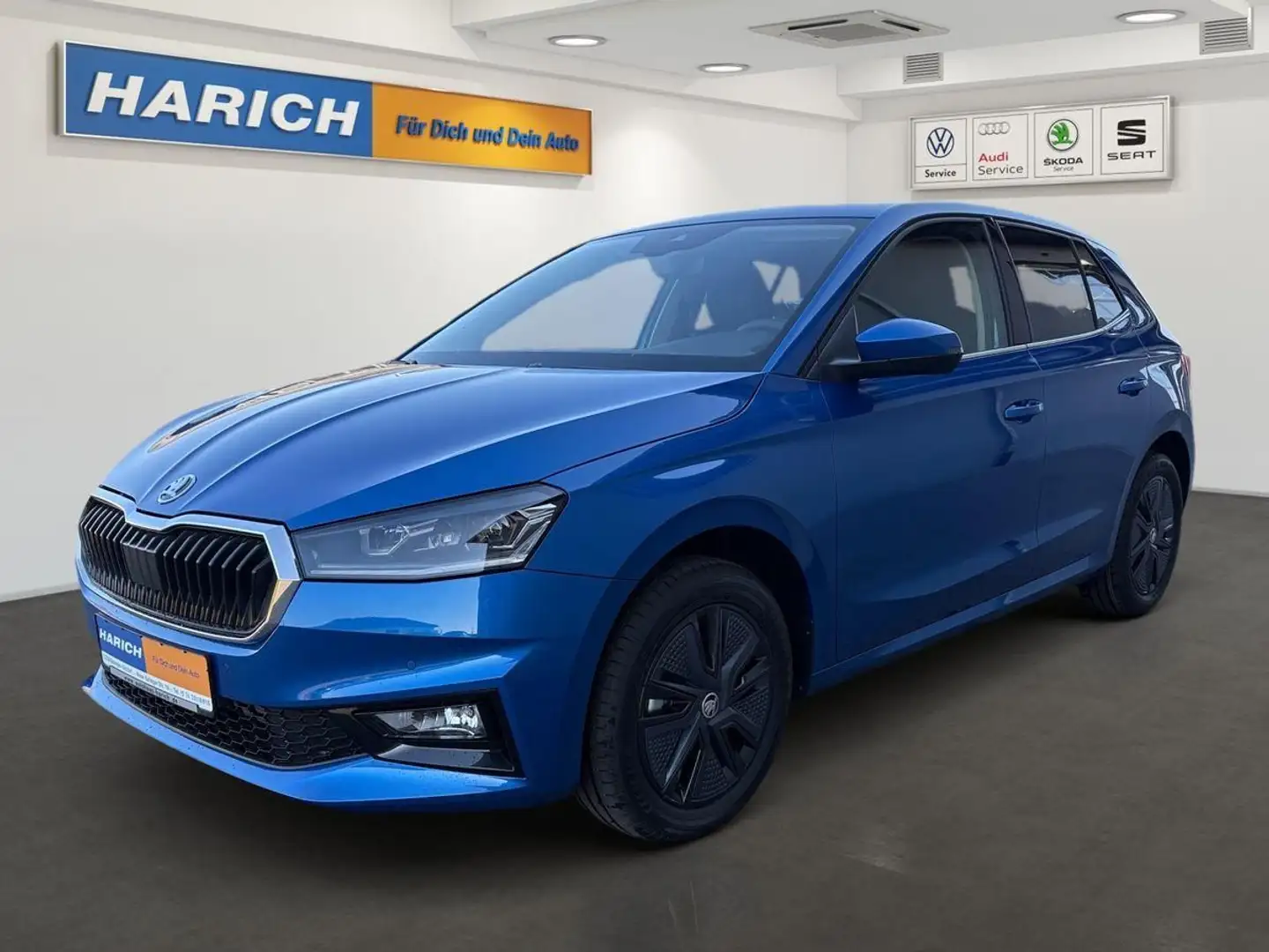 Skoda Fabia 1.0 TSI GRA PDC V+H+KAMERA  SHZ SMARTL 16" Azul - 1
