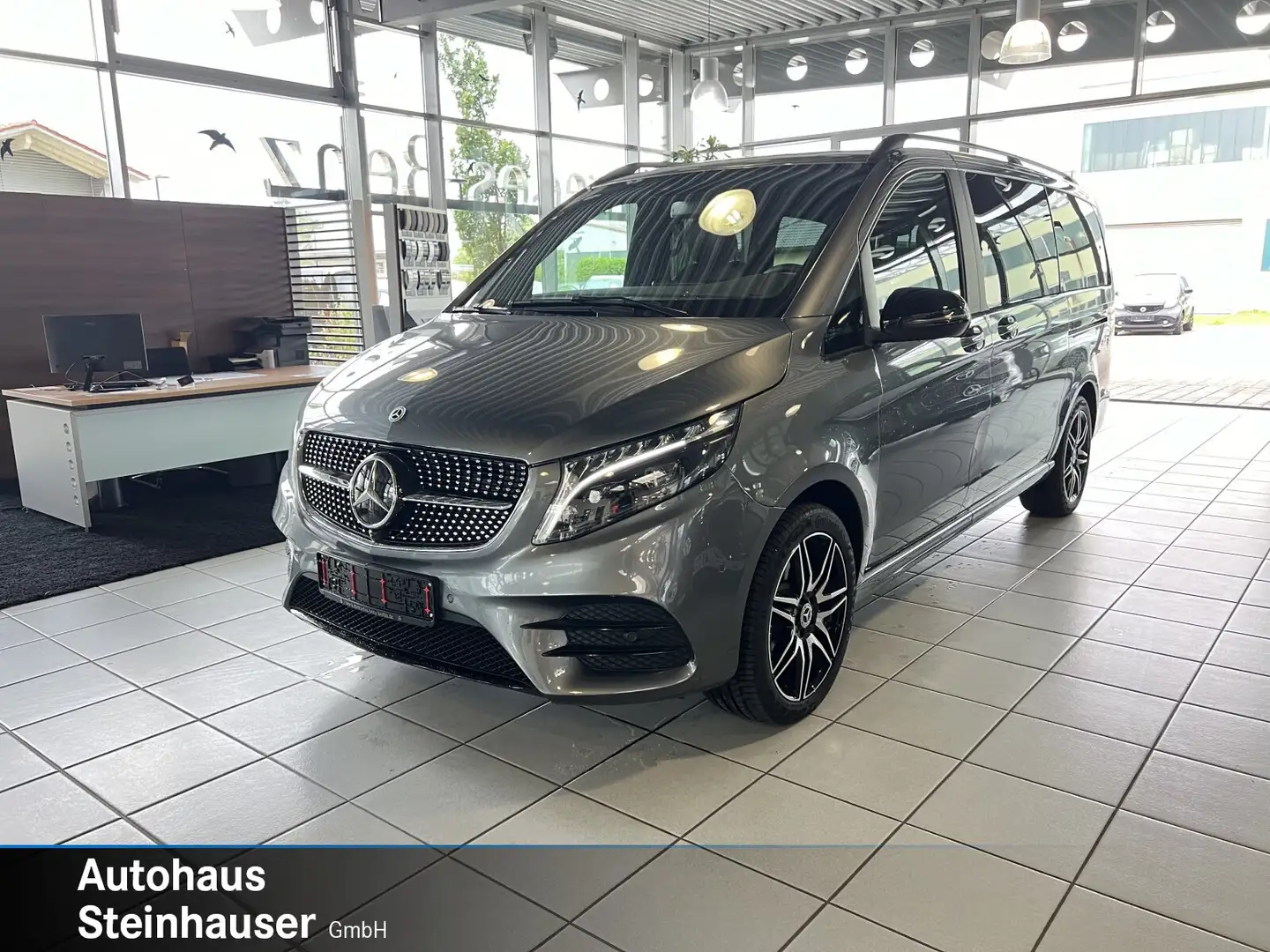 Mercedes-Benz V 220 V 220 d ED. Lang AMG Line/Leder/Standheiz./AHK LED Gris - 2