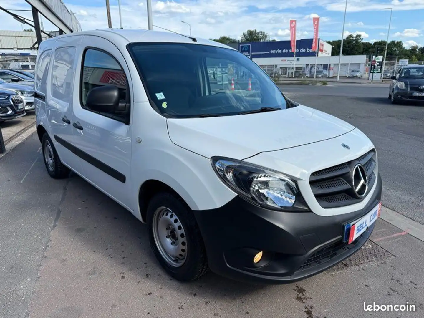 Mercedes-Benz Citan Mercedes 109cdi Long Pro 12-2020 Weiß - 2
