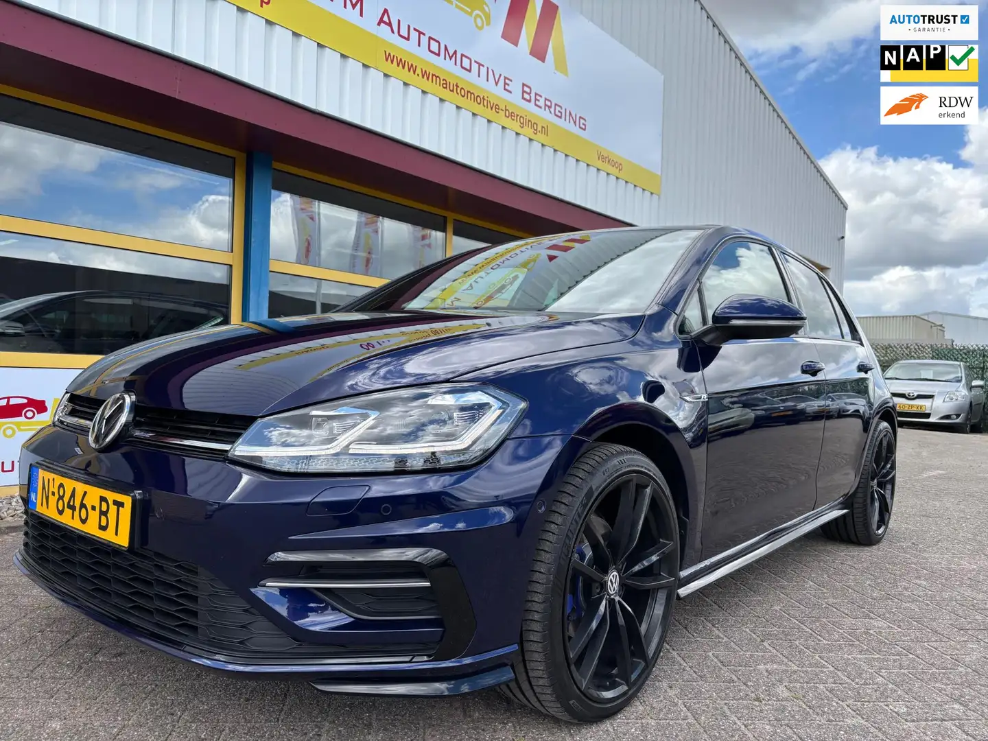 Volkswagen Golf 1.5 TSI DSG Highline Business 3X R-LINE Blauw - 1