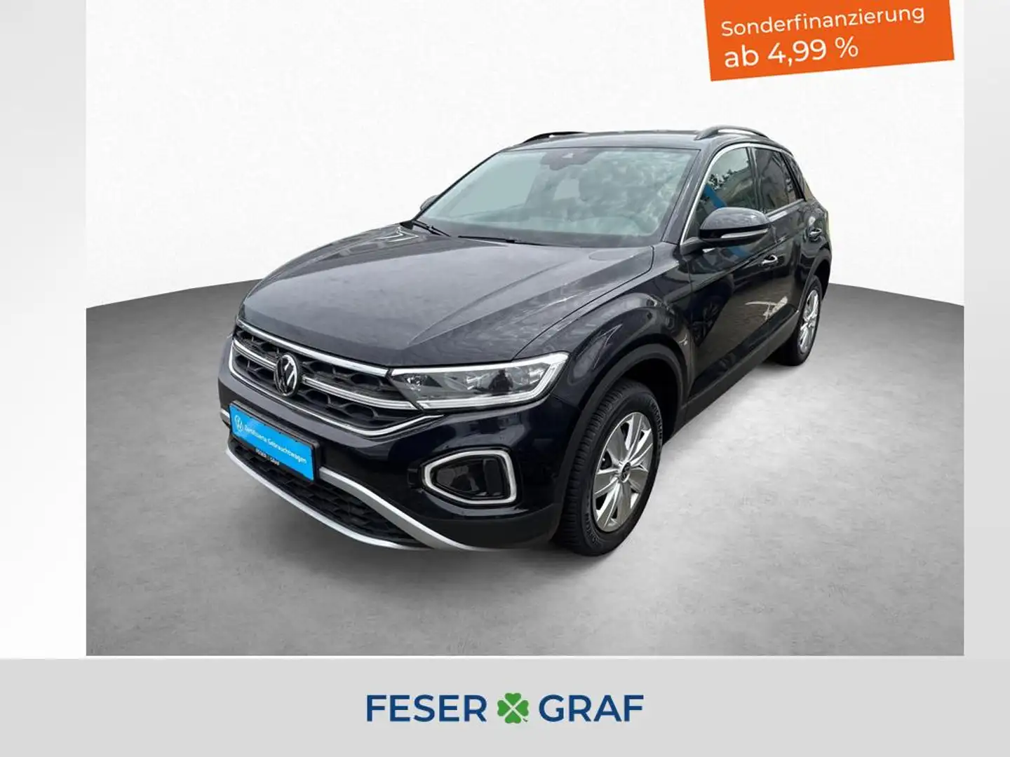 Volkswagen T-Roc MOVE 1.5l TSI 7-DSG KAMERA NAVI Noir - 1