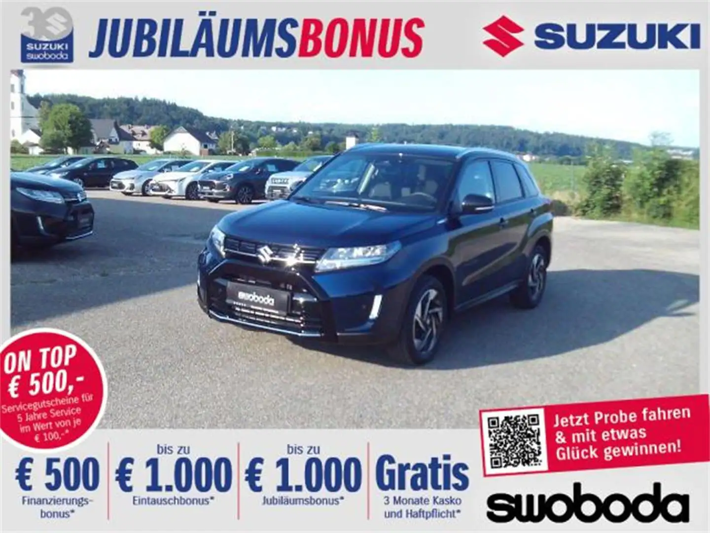 Suzuki Vitara VITARA 1.4 GLX HYBRID ALLGRIP L4SRV1 flash Blau - 1
