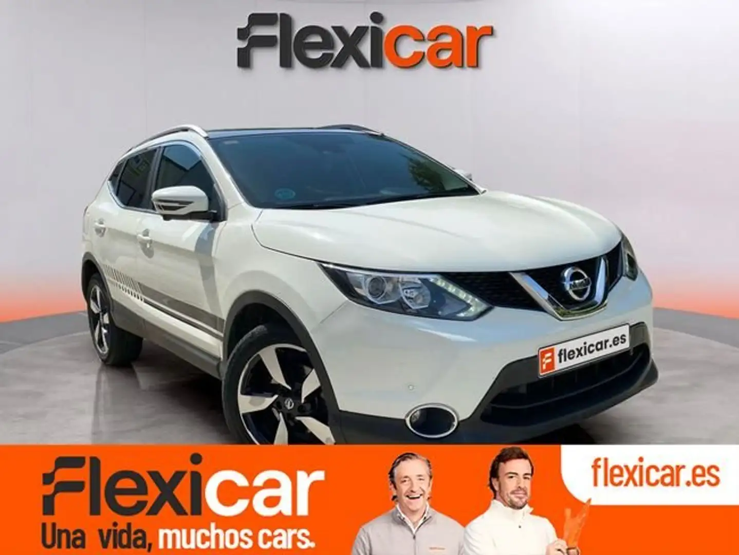 Nissan Qashqai DIG-T+85+kW+%28115+CV%29+N-CONNECTA Blanc - 1