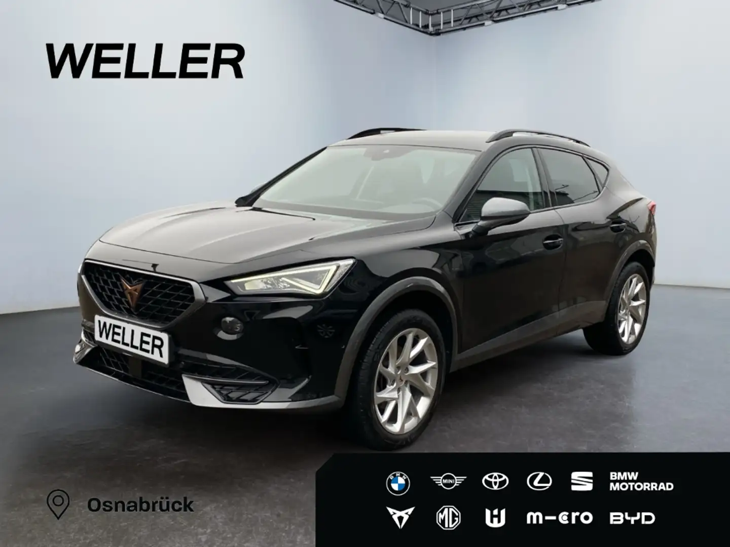 CUPRA Formentor 1.5 TSI DSG *LED*el Heck*CAM*SHZ*Navi* Schwarz - 1