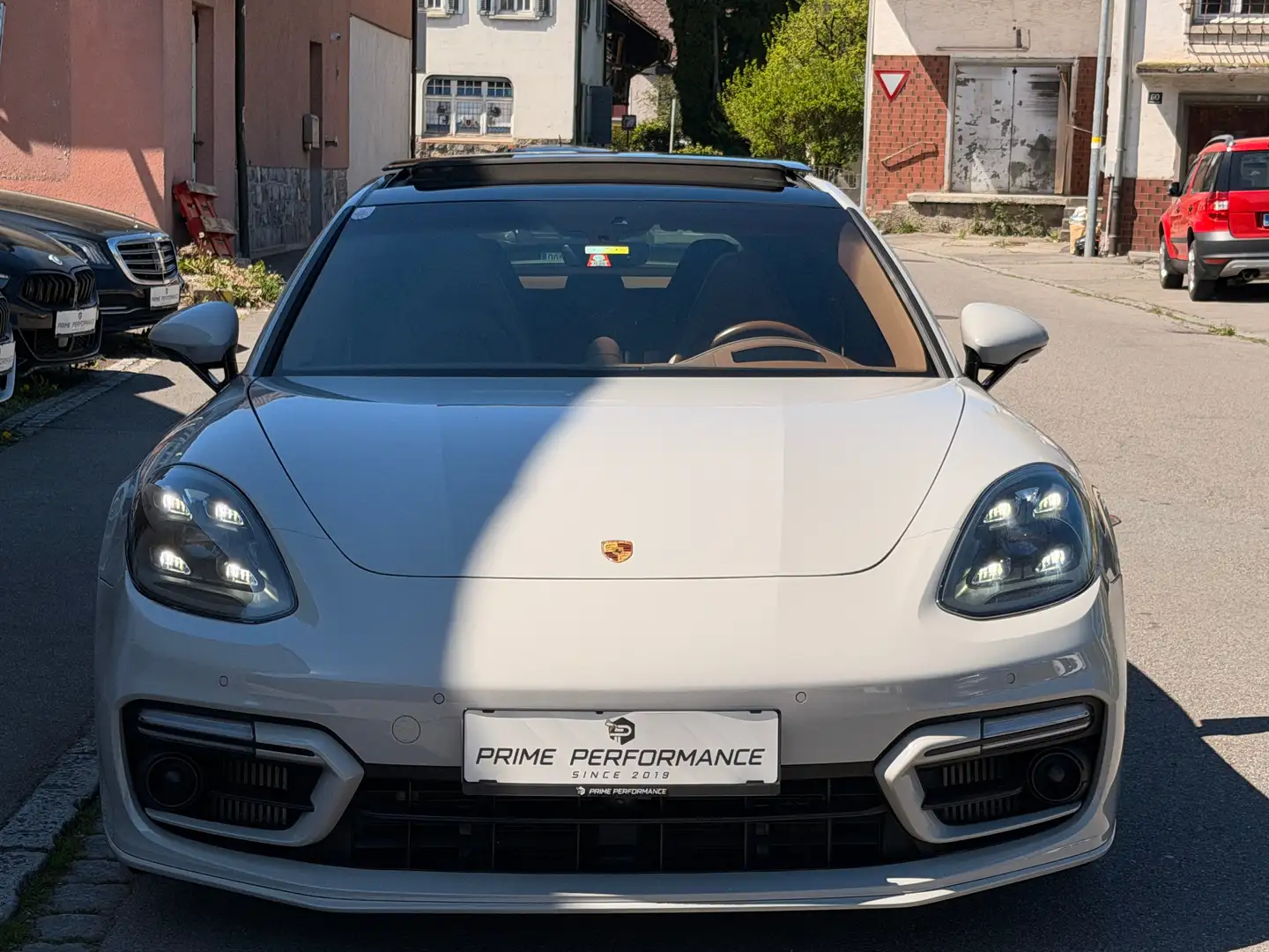 Porsche Panamera 4 E-Hybrid Platinum Edition, Sportdesign, Voll ! Grau - 2