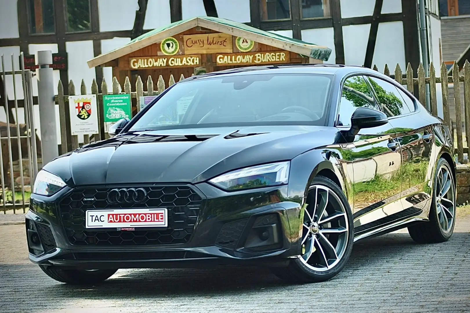Audi A5 Spback 40TDI quattro S line MATRX HUD VIRTUAL Negro - 2