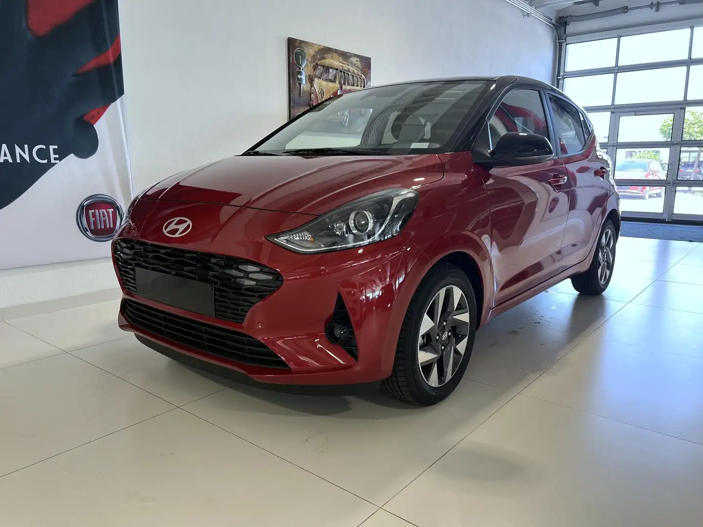 Hyundai i10 i10 Trend Line 1.2 MT 5 Jahre Herstellergarantie Rosso - 1