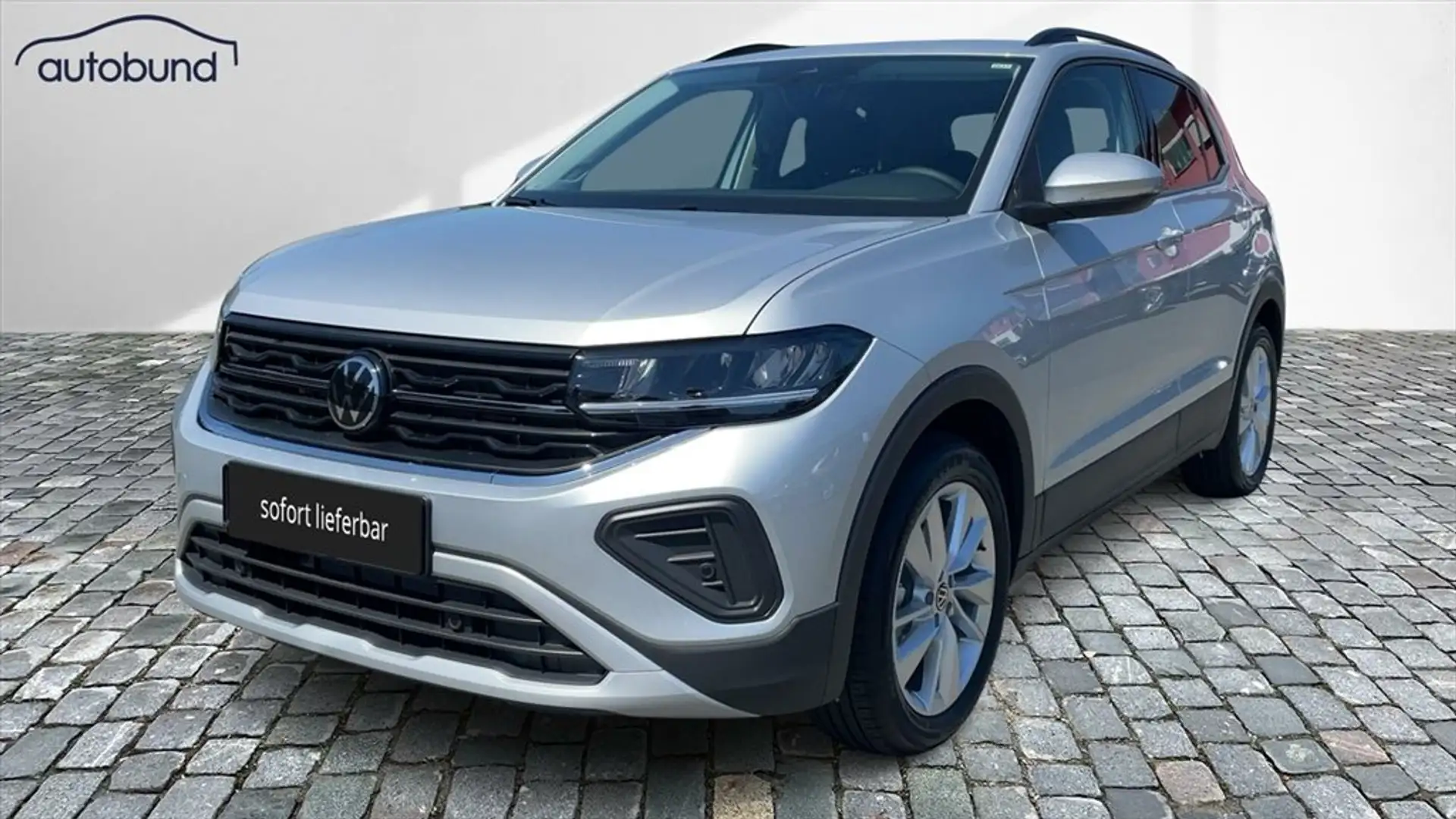 Volkswagen T-Cross 1,5 TSI DSG Advanced AHK Keyless Navi Kamera Silber - 1