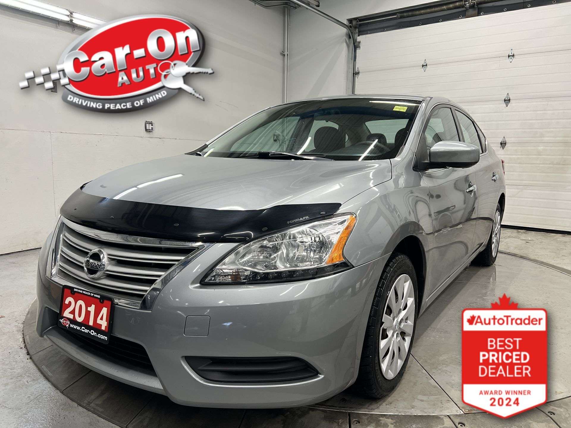 Gray 2014 Nissan Sentra Sedan Automatic