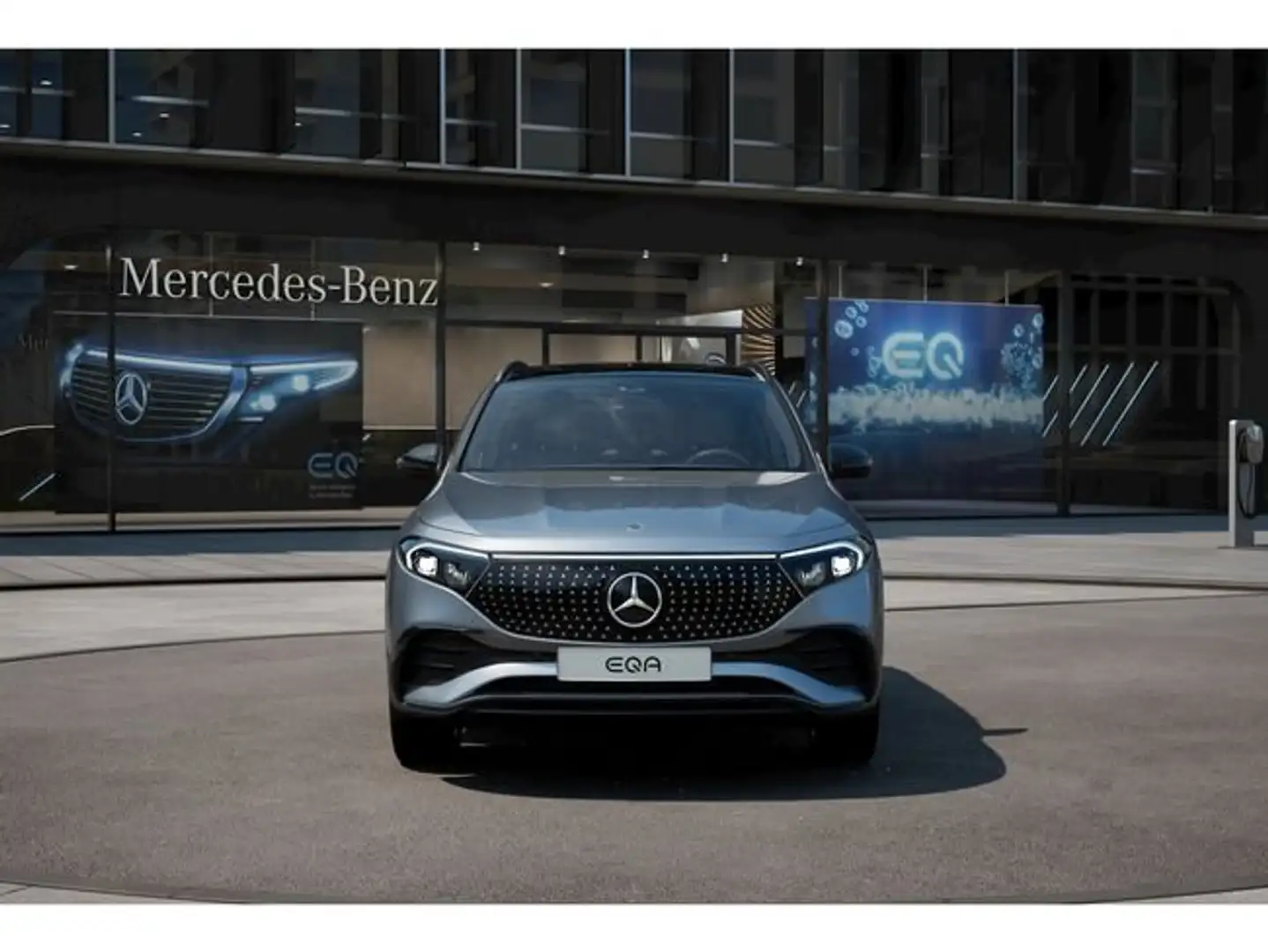 Mercedes-Benz EQA 250+ amg night edition Plateado - 2
