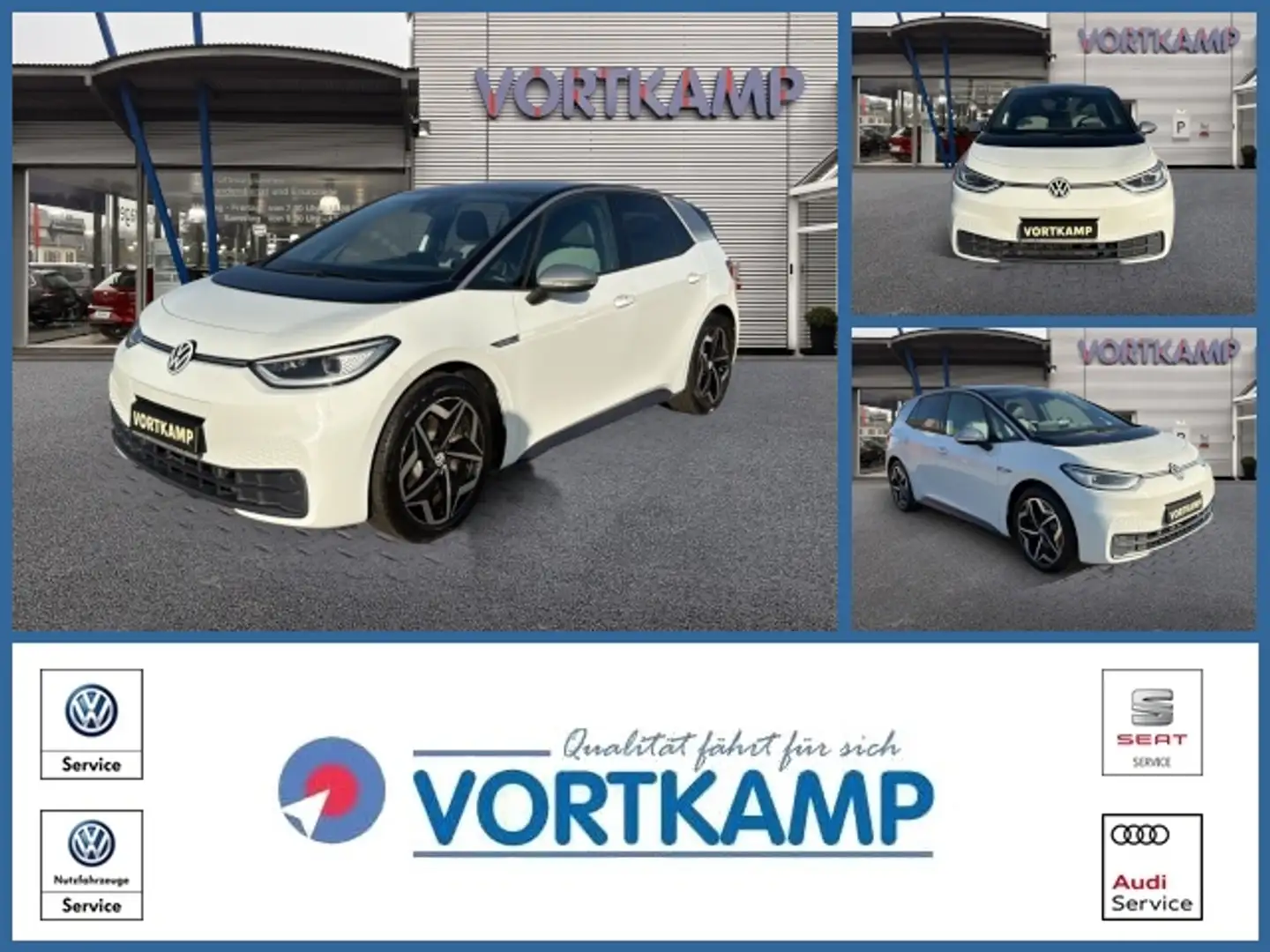 Volkswagen ID.3 Pro Performance 150 kW 1st Plus Weiß - 1