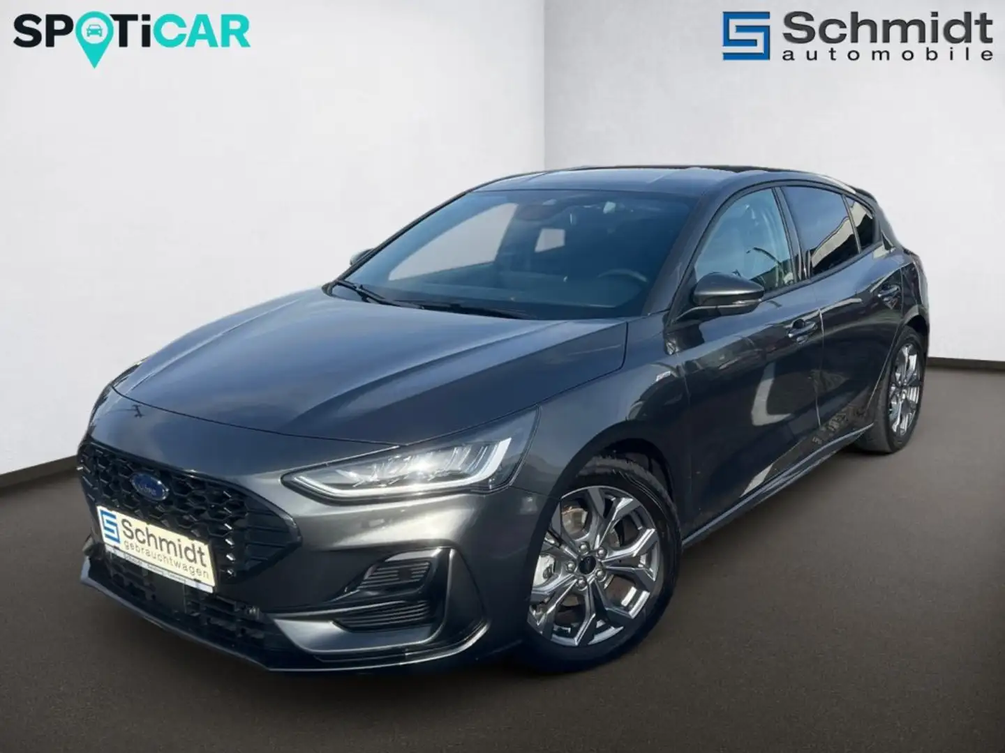 Ford Focus 1,0 EcoBoost Hybrid ST-Line Grau - 2