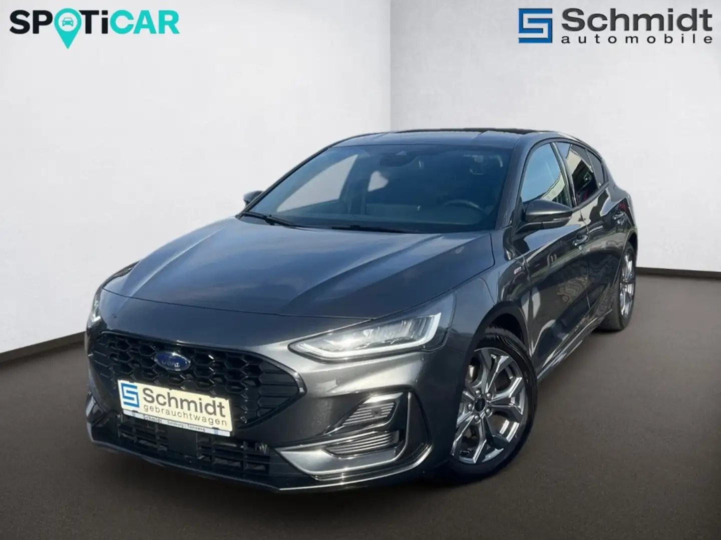 Ford Focus 1,0 EcoBoost Hybrid ST-Line Grau - 1